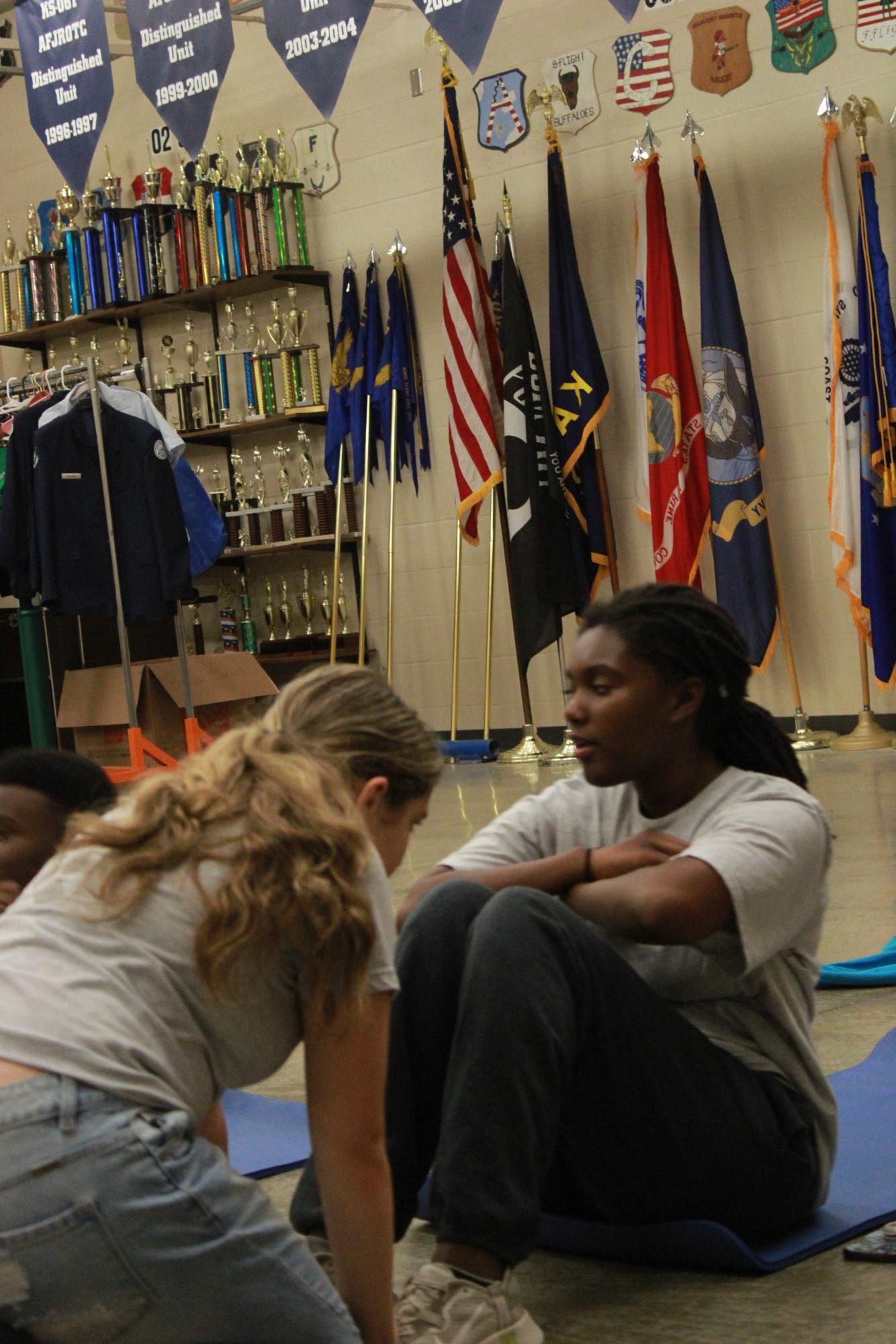 AFJROTC Physical Training (Photos by Bailey Sallman)