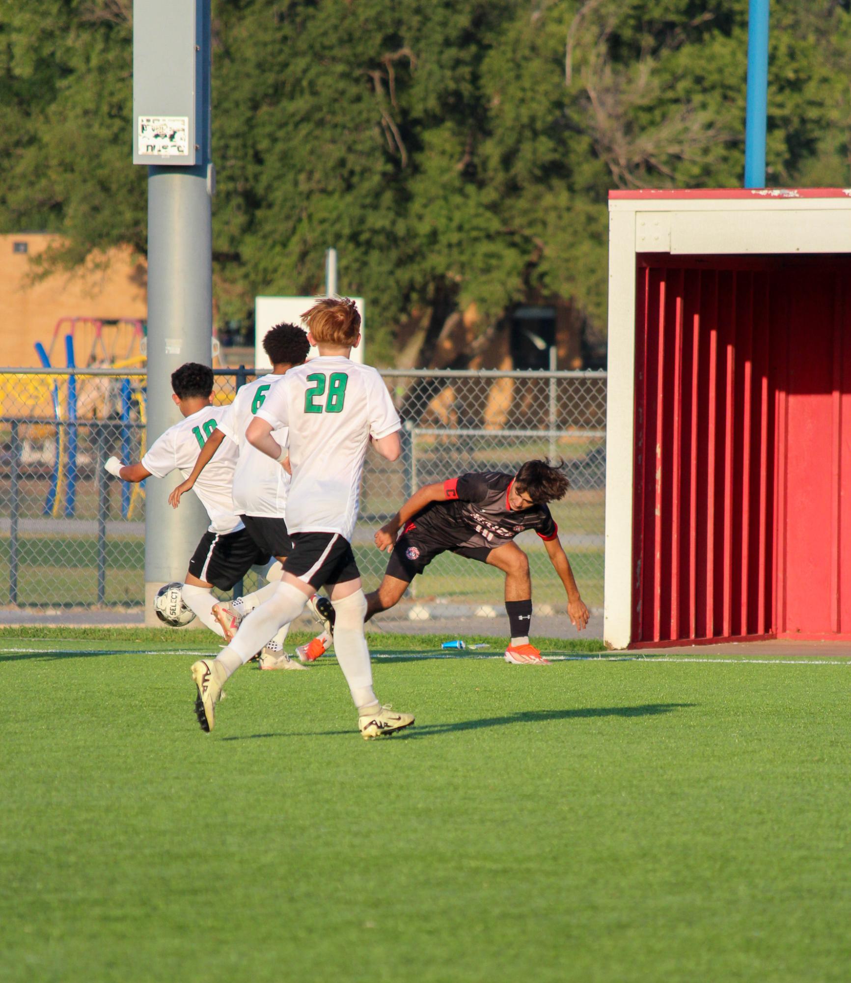 Boys Varsity soccer vs. Mazie High (Photos by Delainey Stephenson)