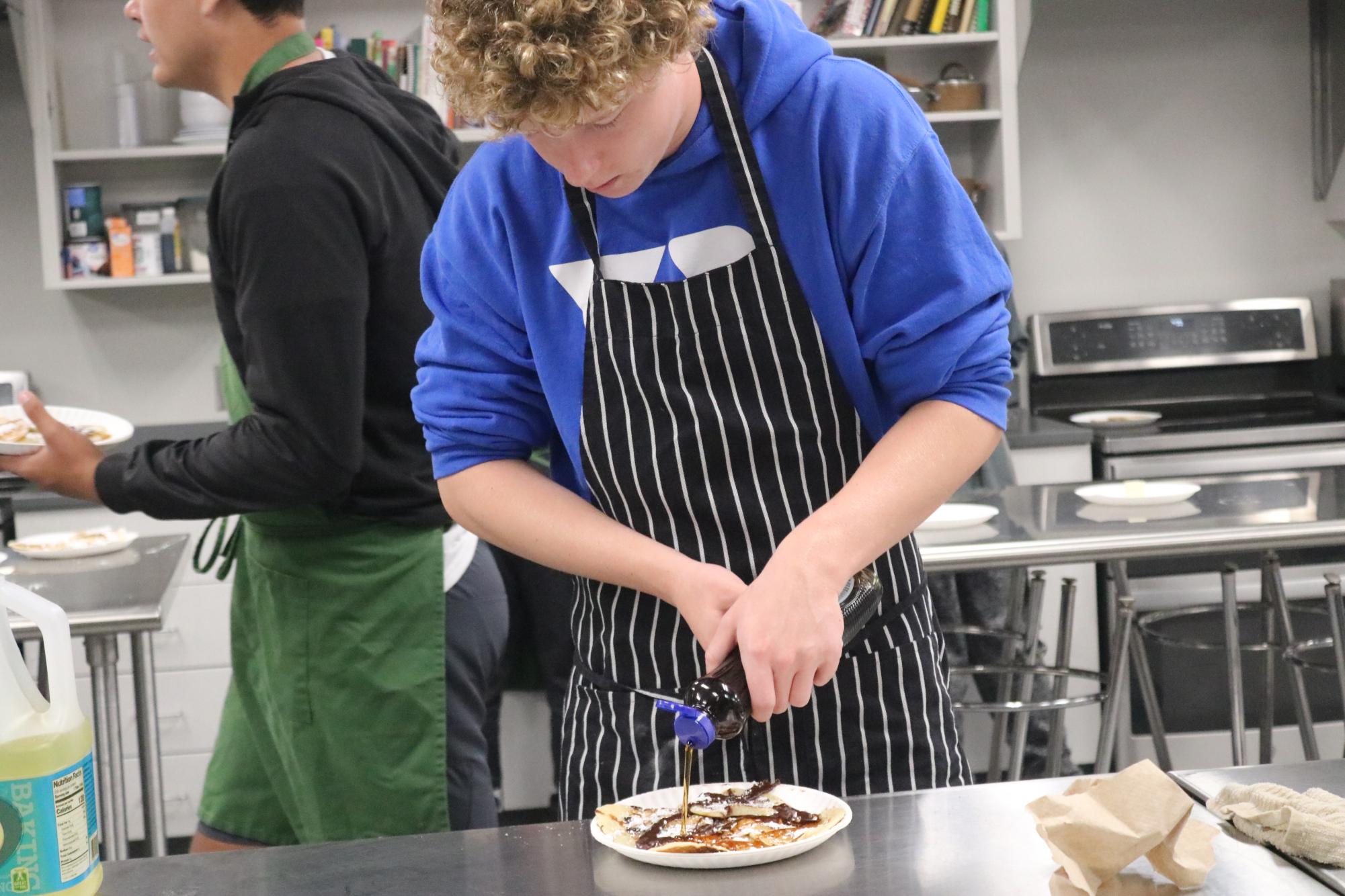 Culinary class making Pancakes (Photos by Holly Bookout)