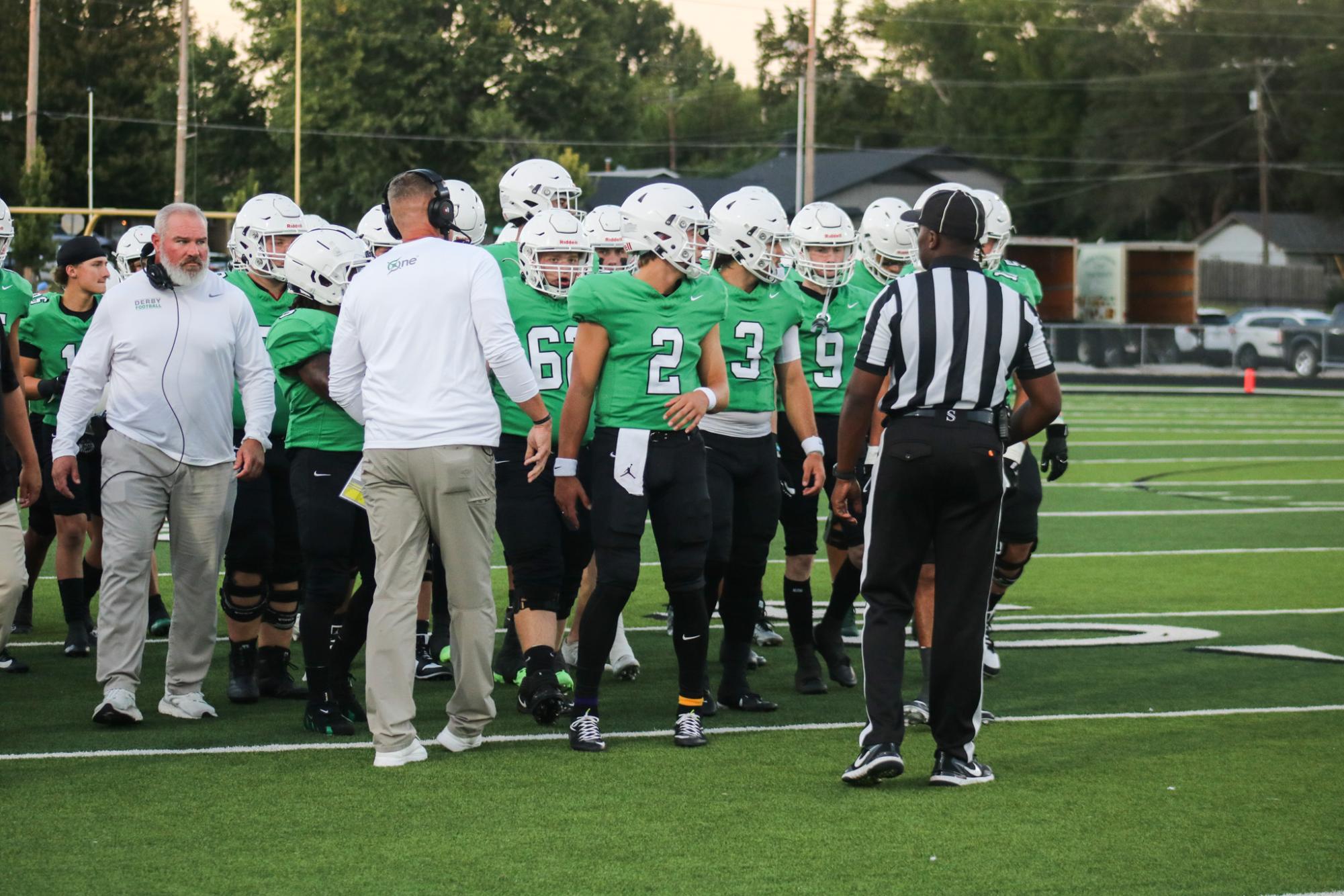 Football vs. Maize (Photos by Kaelyn Kissack)