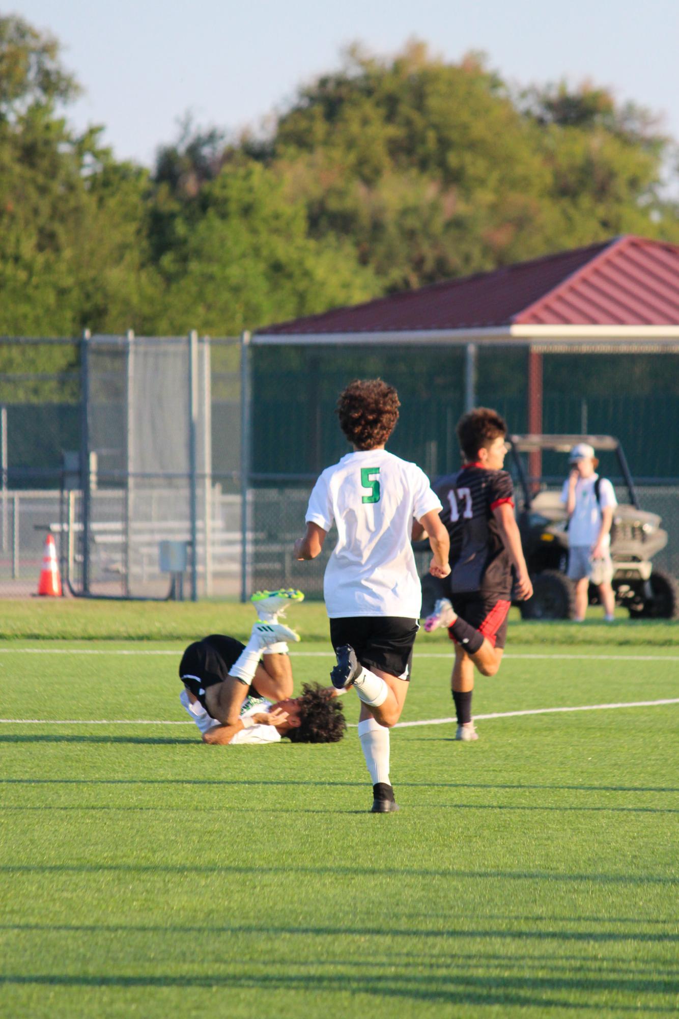 Boys Varsity soccer vs. Mazie High (Photos by Delainey Stephenson)