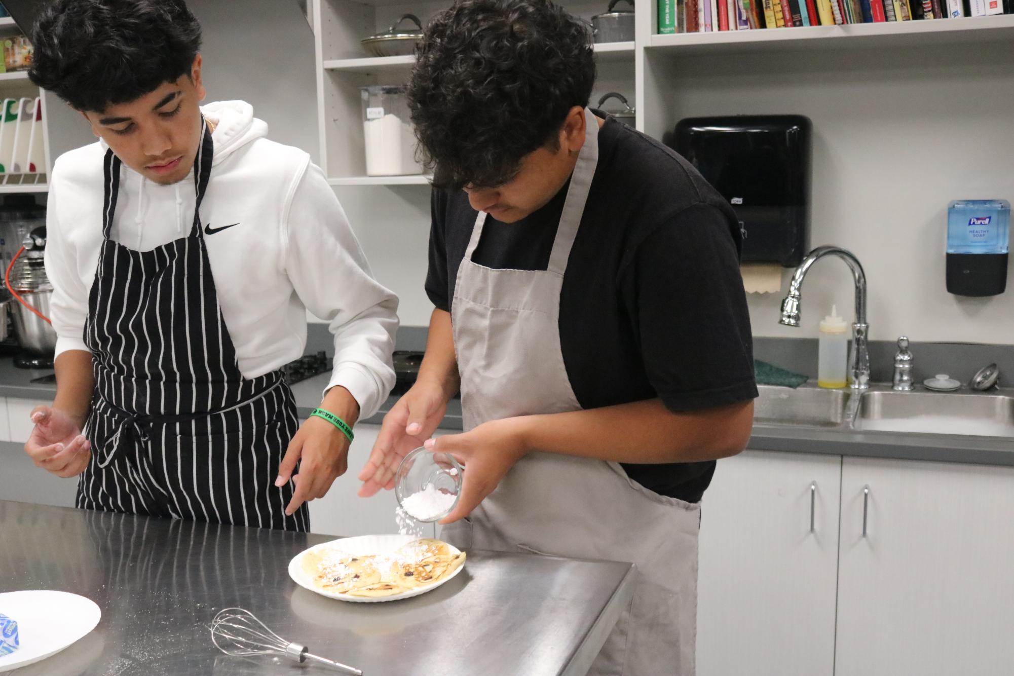 Culinary class making Pancakes (Photos by Holly Bookout)