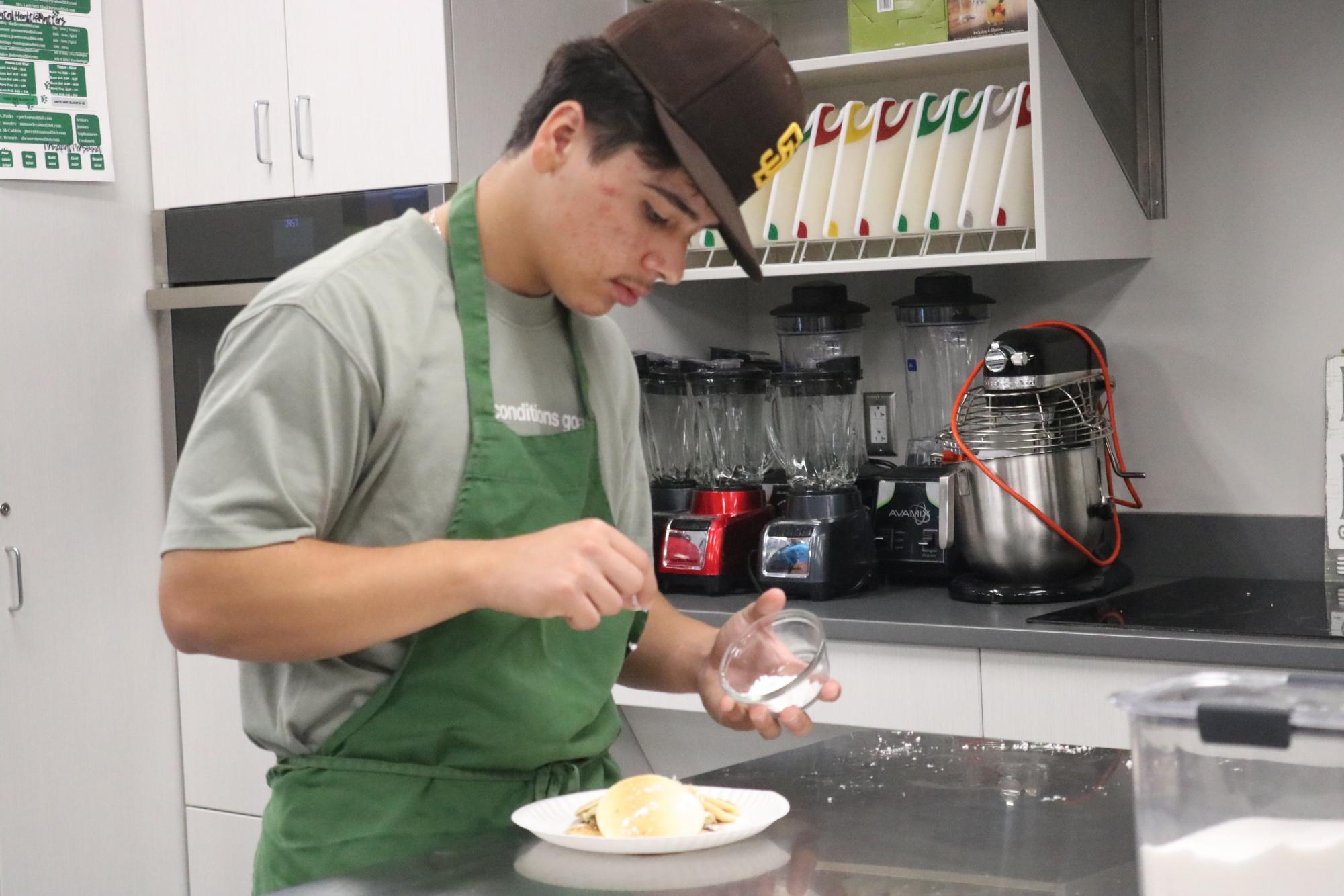 Culinary class making Pancakes (Photos by Holly Bookout)