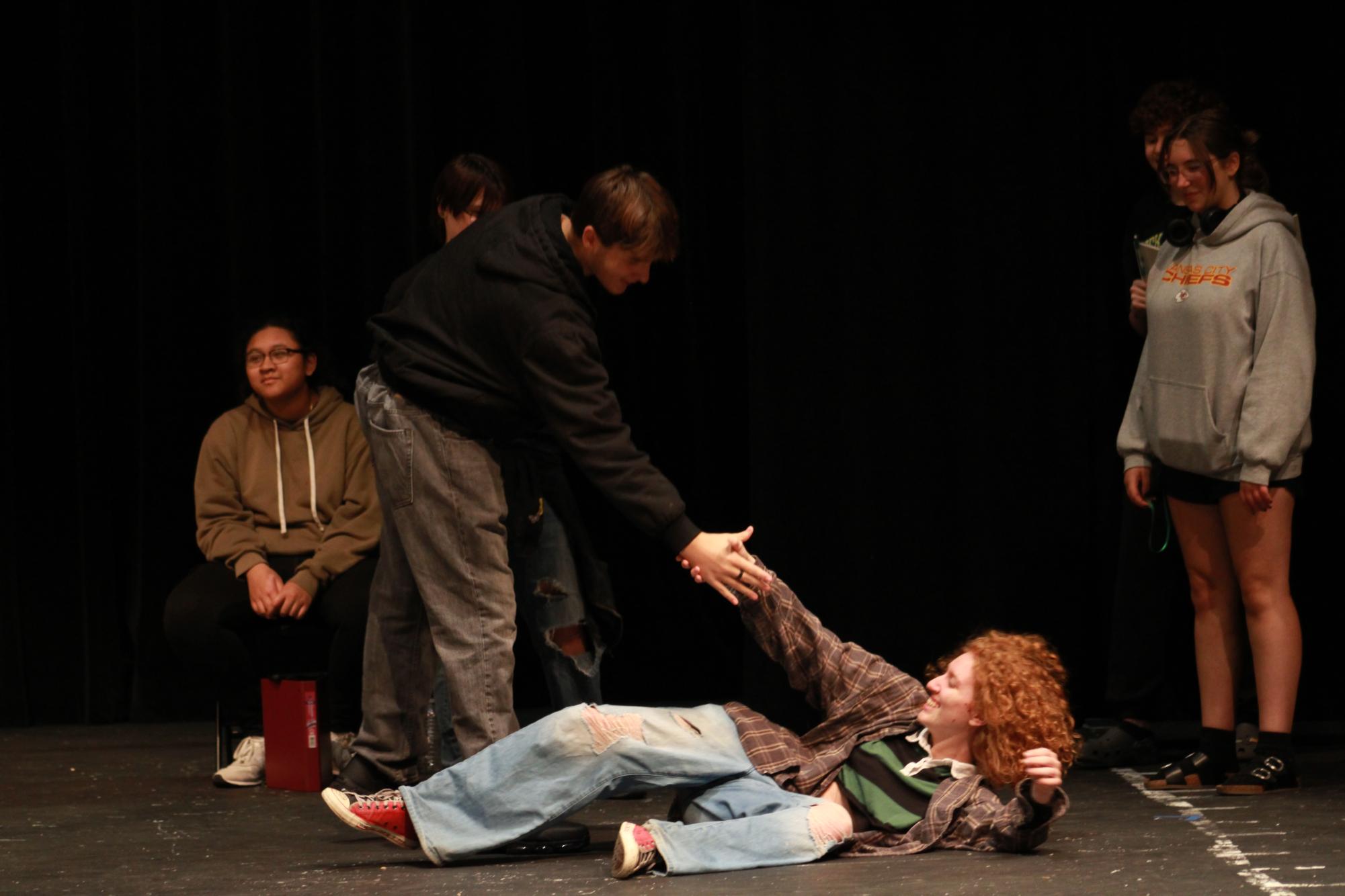 Drama Rehearsal (Photos by Bailey Sallman)