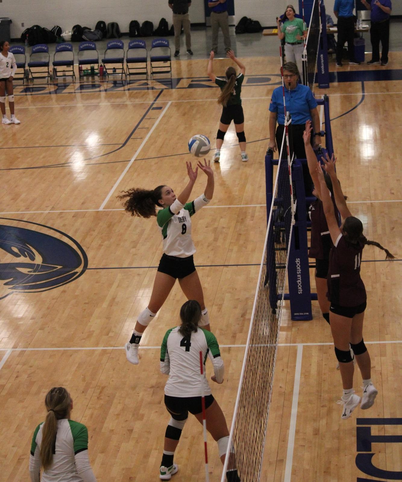 Varsity Volleyball vs. Salina Central (Photos by Madison Quade)