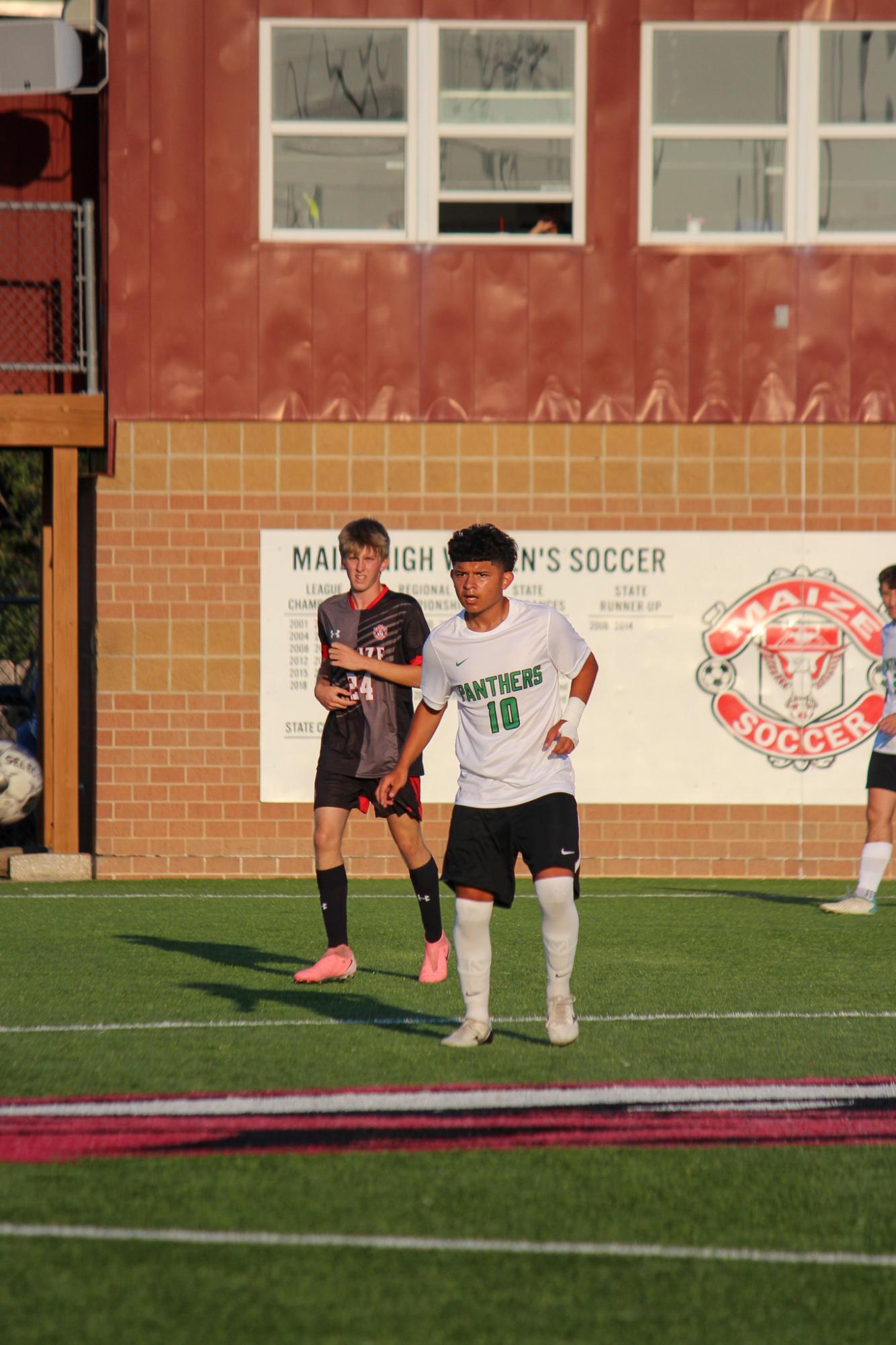 Boys Varsity soccer vs. Mazie High (Photos by Delainey Stephenson)