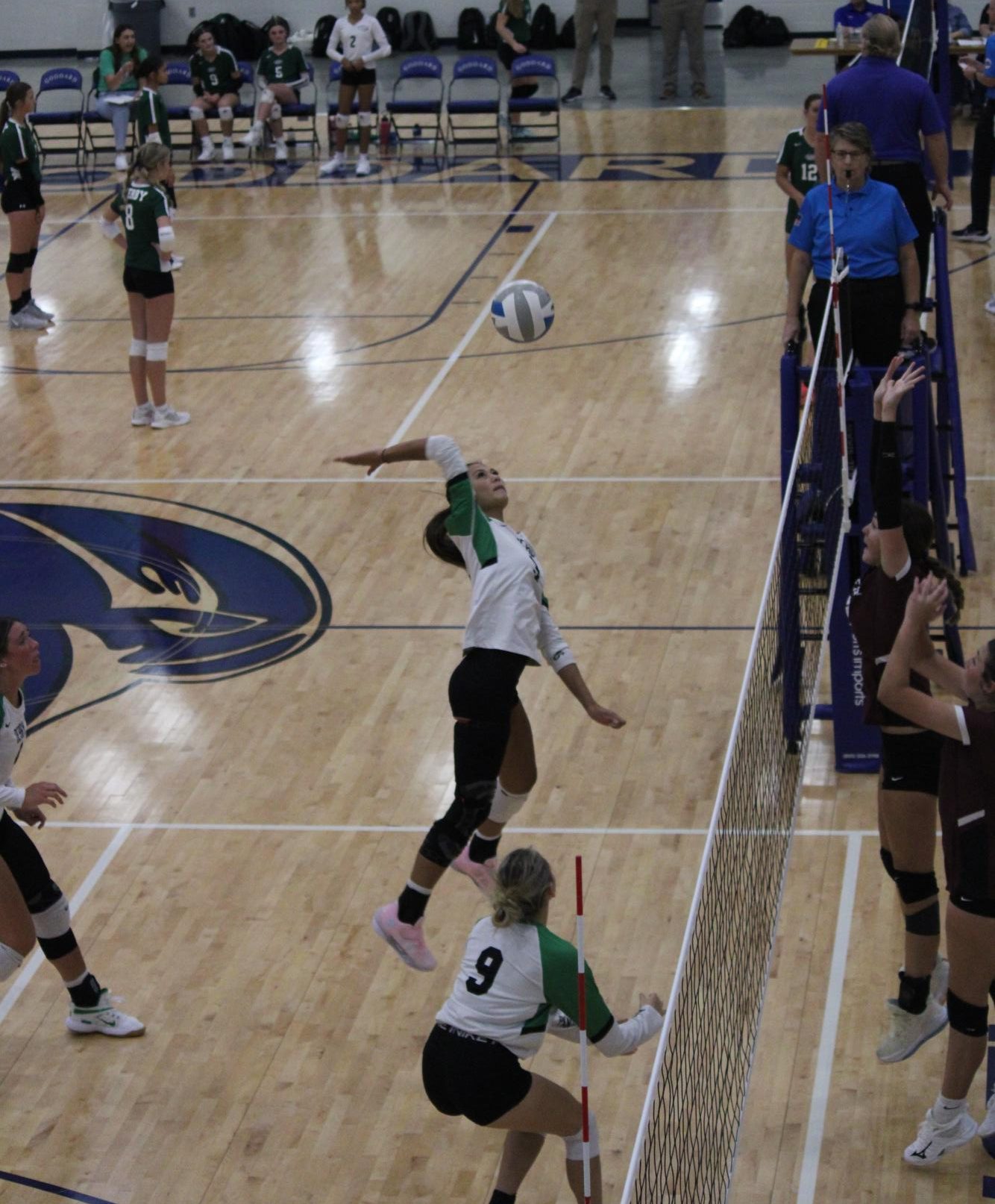 Varsity Volleyball vs. Salina Central (Photos by Madison Quade)