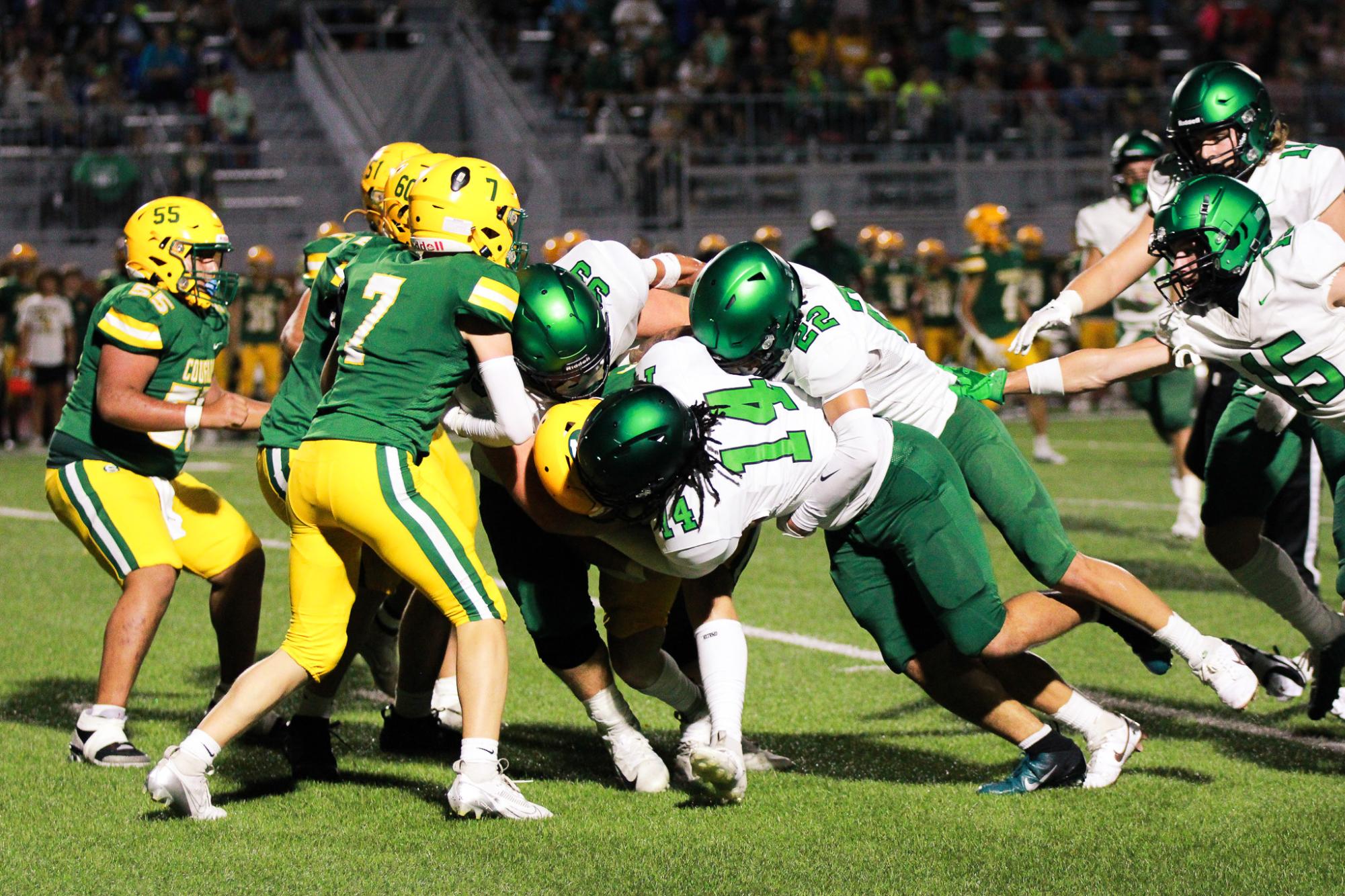 Football vs. Salina South (Photos By Liberty Smith)