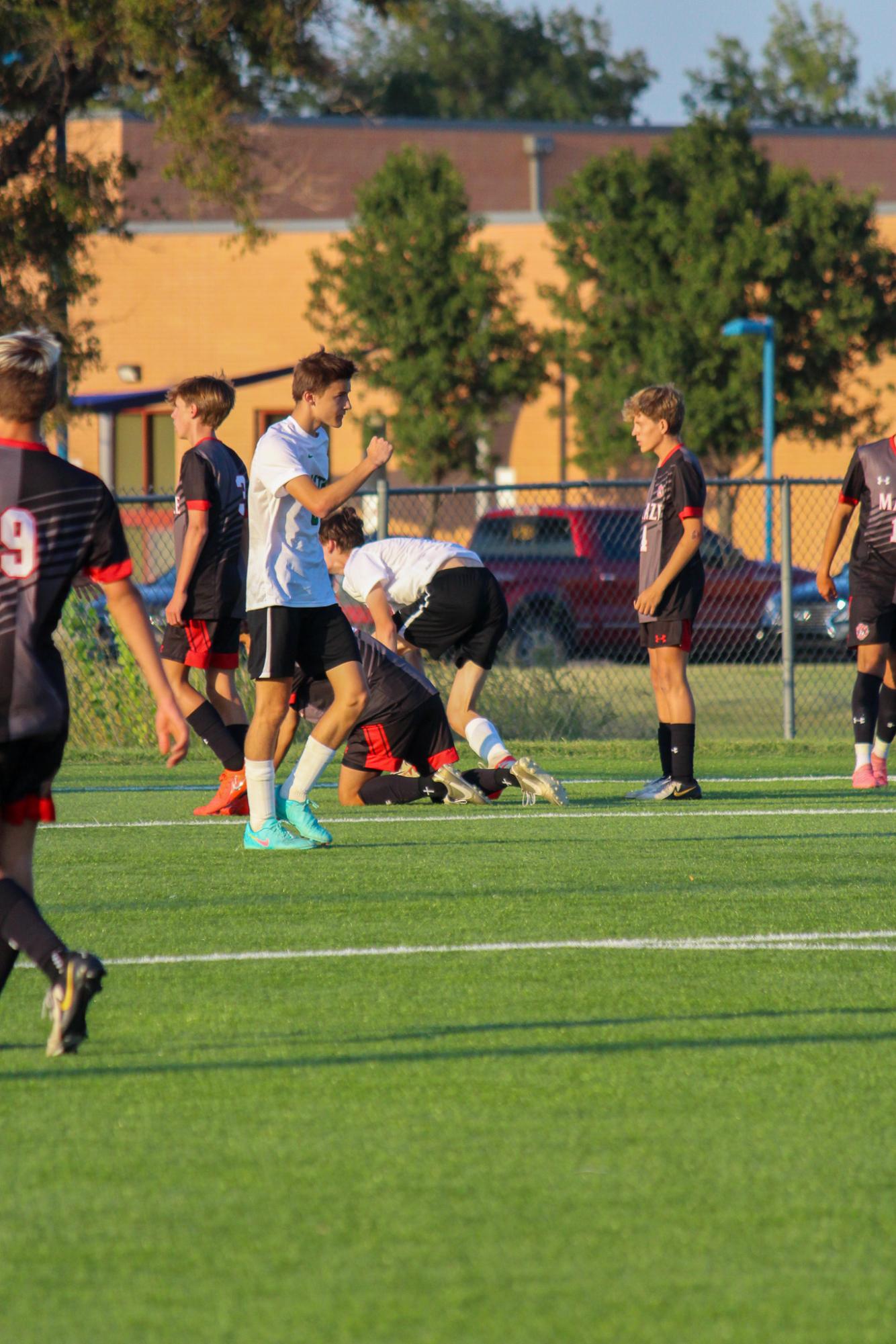 Boys Varsity soccer vs. Mazie High (Photos by Delainey Stephenson)