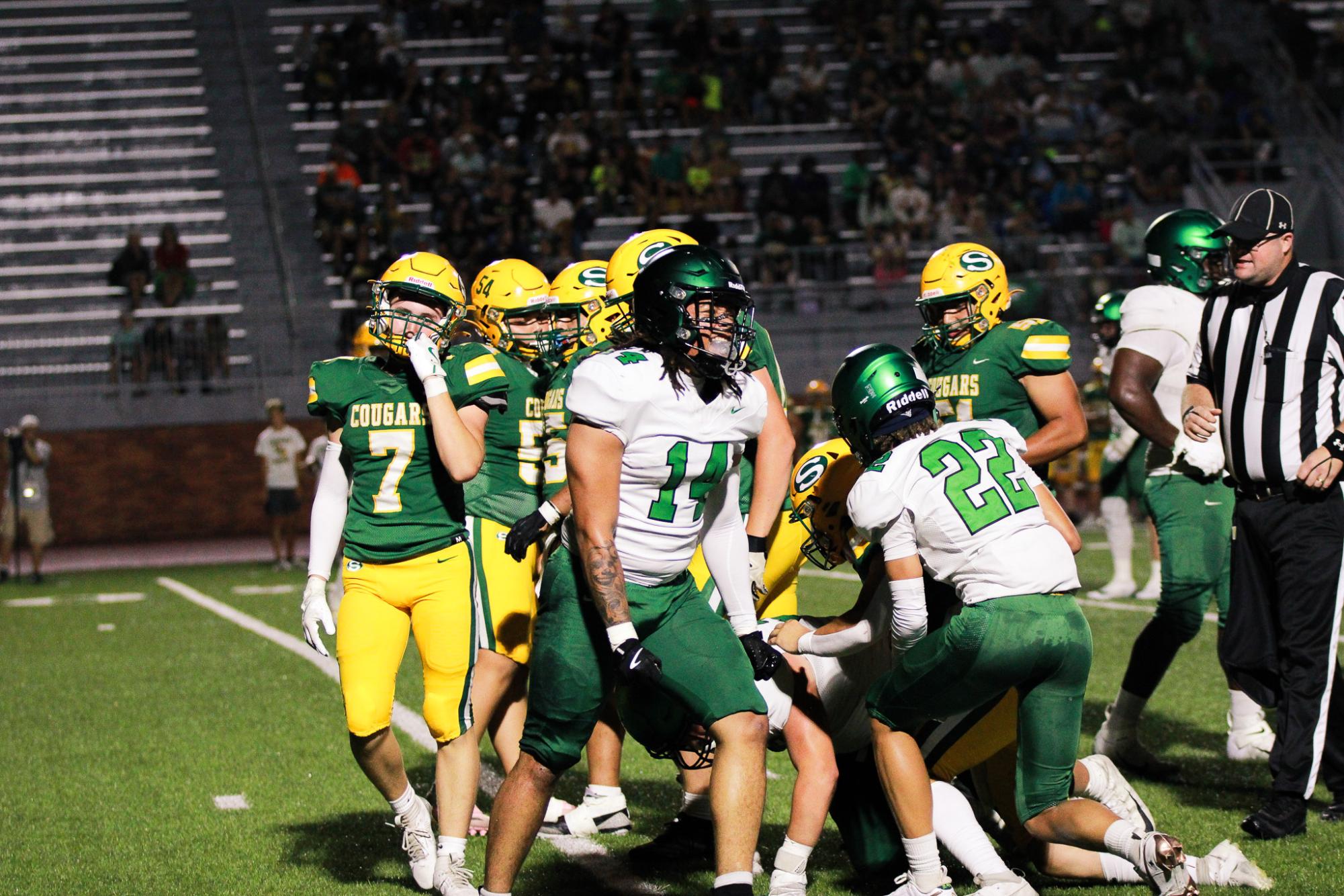 Football vs. Salina South (Photos By Liberty Smith)