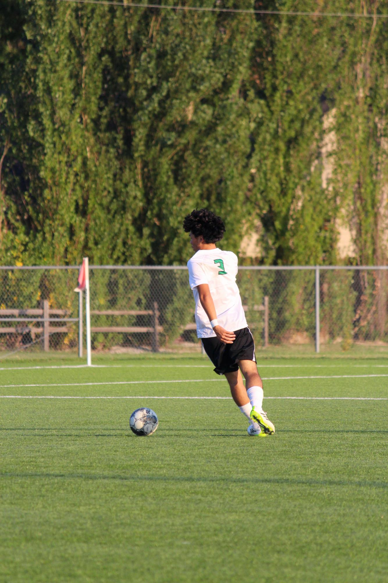 Boys Varsity soccer vs. Mazie High (Photos by Delainey Stephenson)