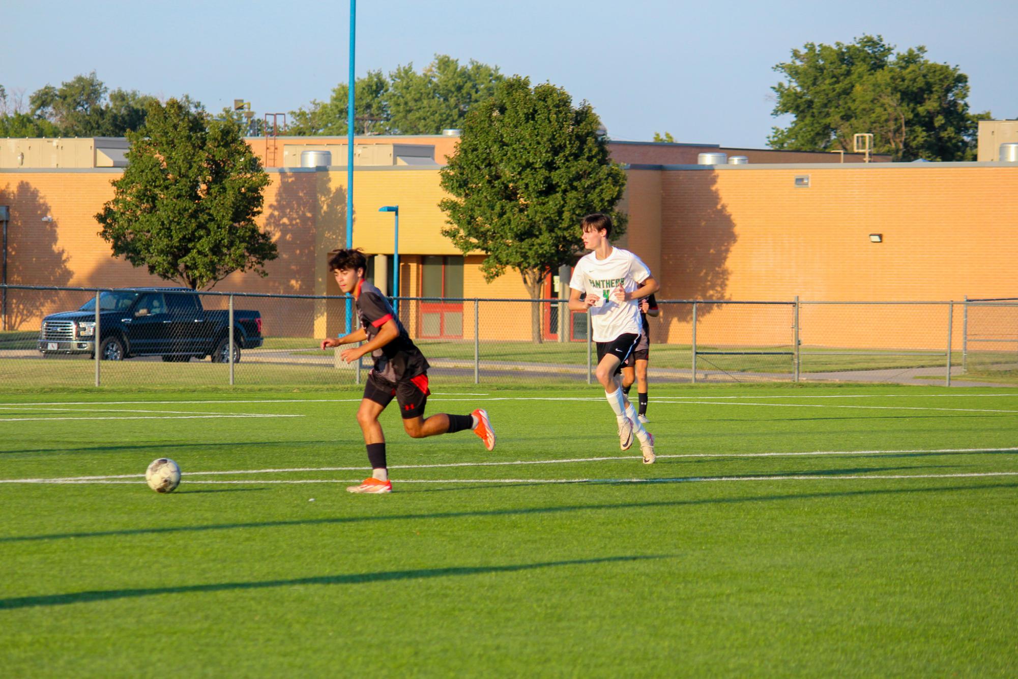 Boys Varsity soccer vs. Mazie High (Photos by Delainey Stephenson)