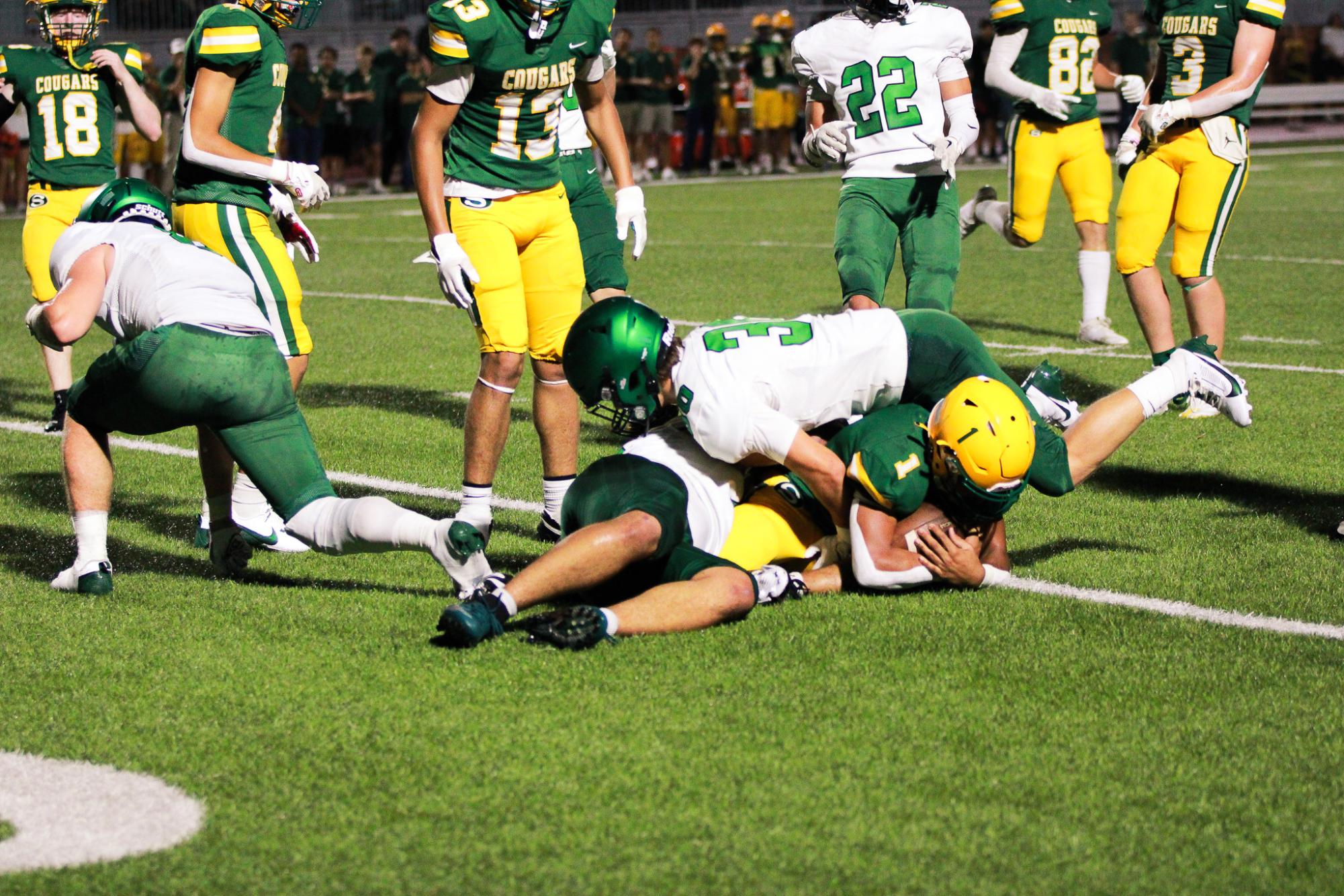 Football vs. Salina South (Photos By Liberty Smith)