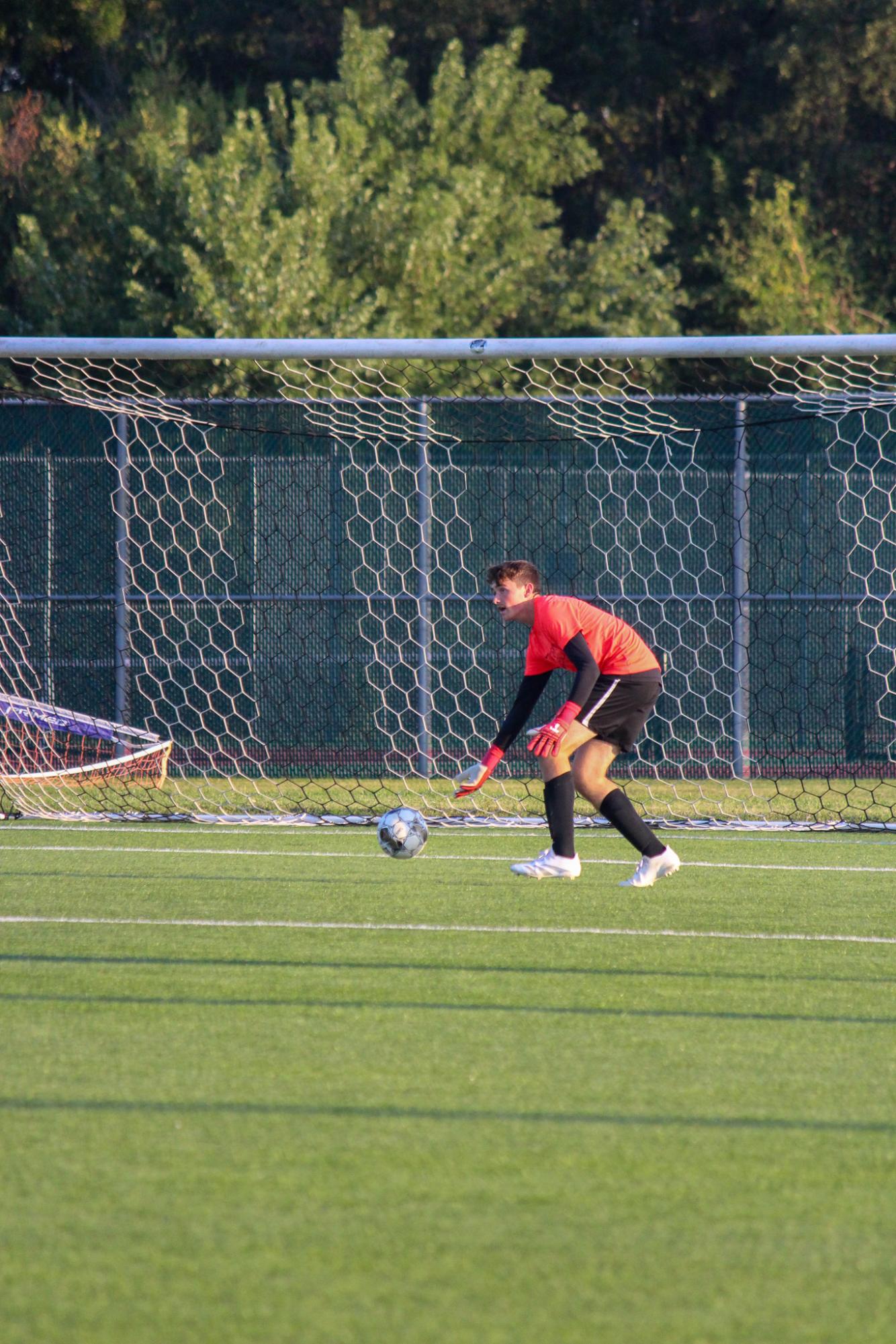 Boys Varsity soccer vs. Mazie High (Photos by Delainey Stephenson)