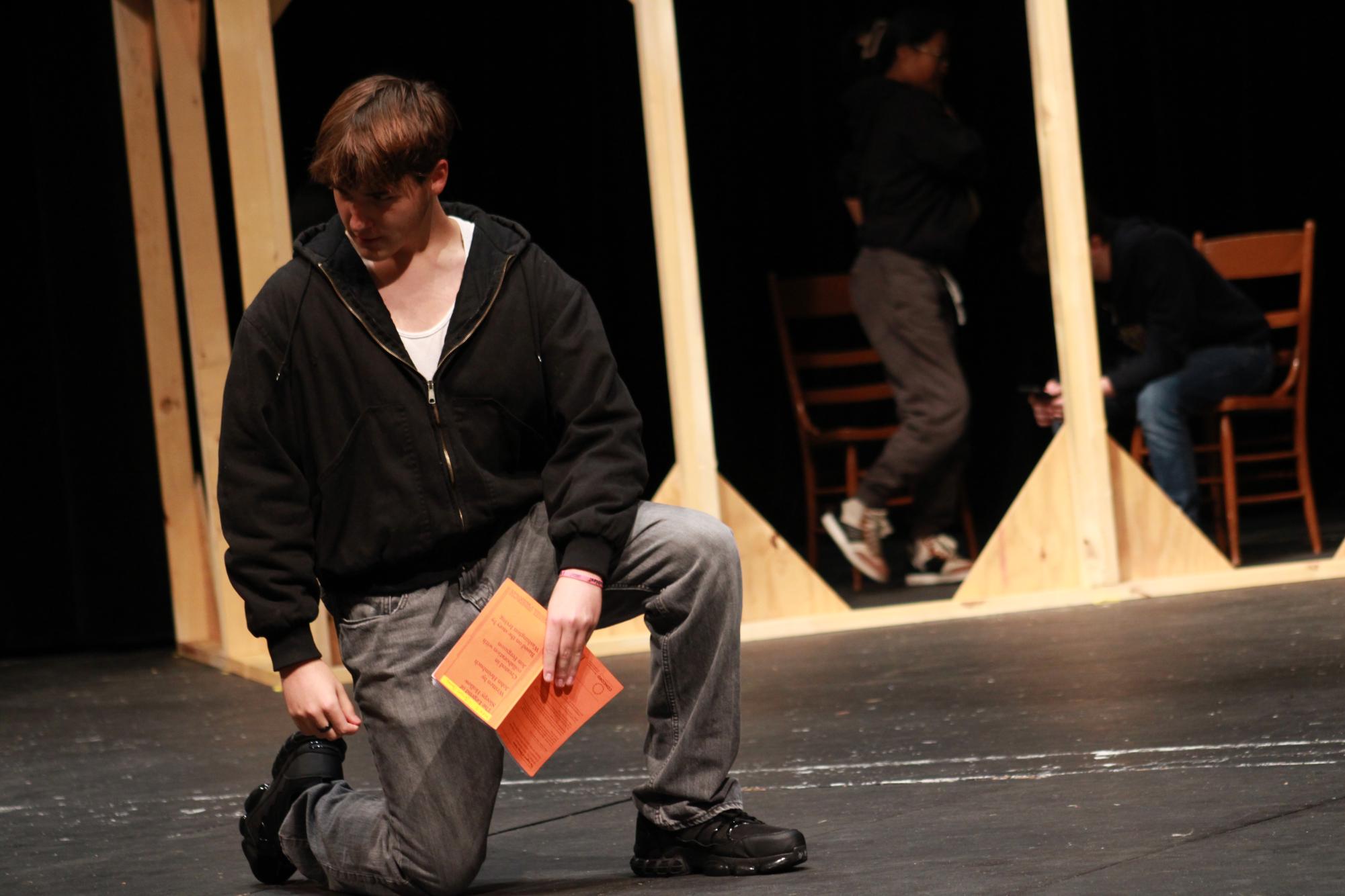 Drama Rehearsal (Photos by Bailey Sallman)