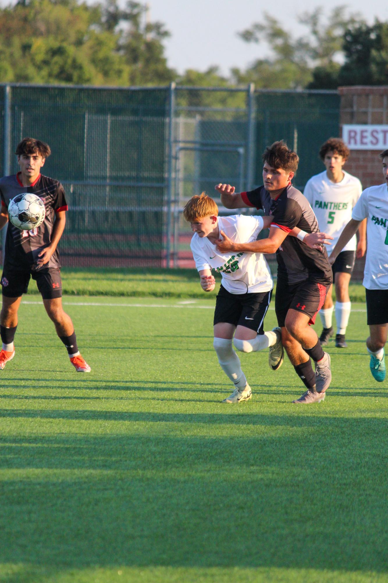 Boys Varsity soccer vs. Mazie High (Photos by Delainey Stephenson)