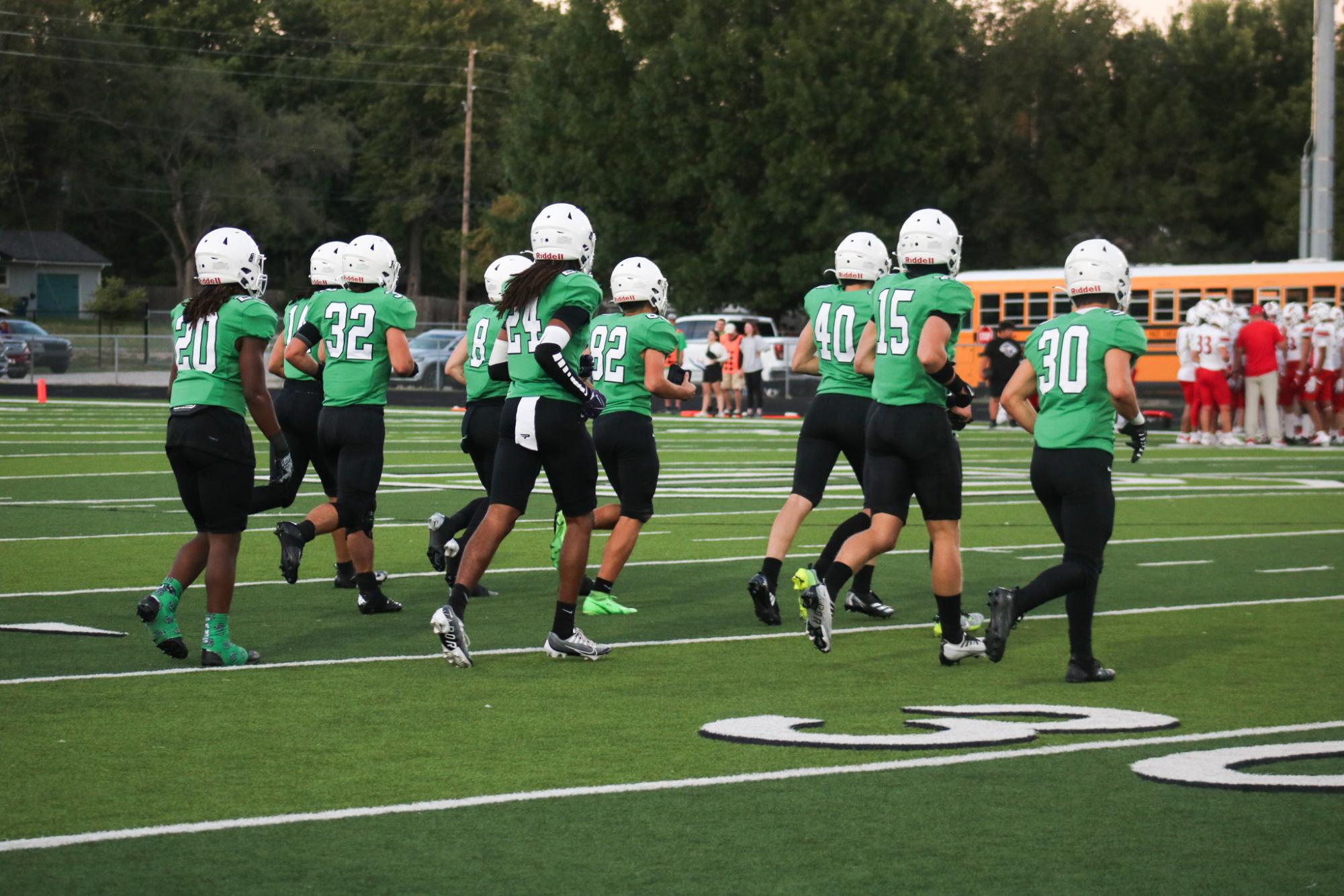 Football vs. Maize (Photos by Kaelyn Kissack)