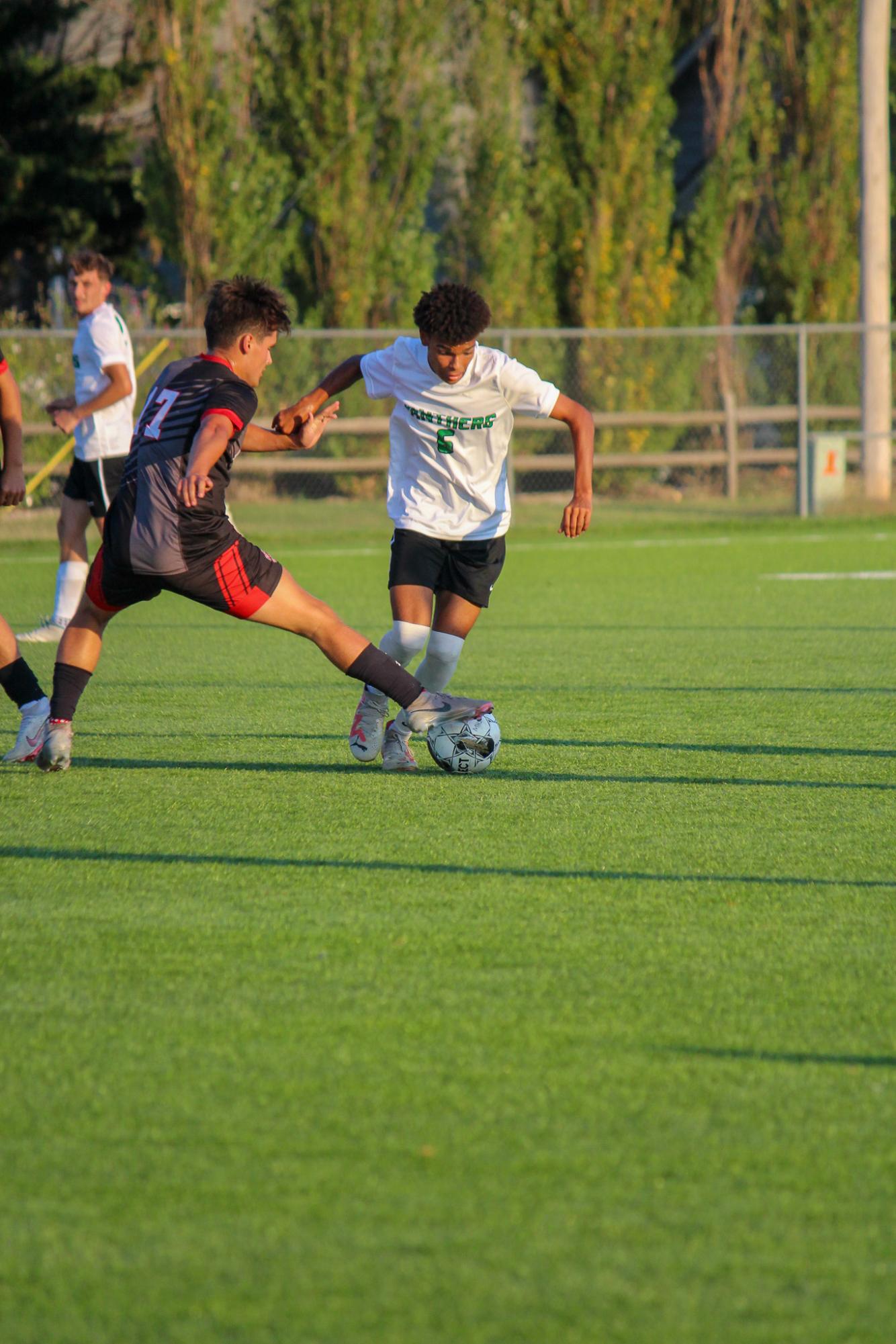 Boys Varsity soccer vs. Mazie High (Photos by Delainey Stephenson)