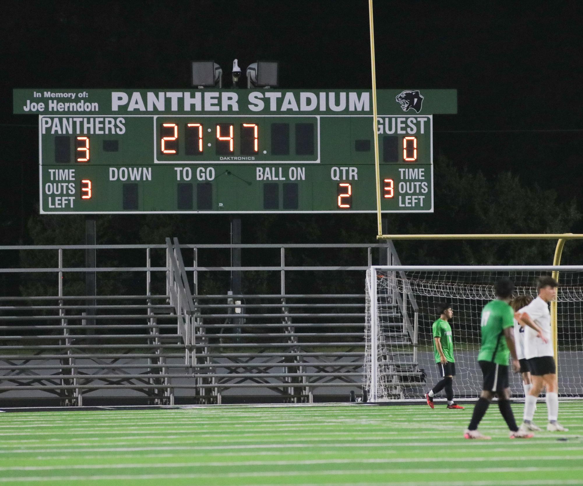 Boys varsity soccer vs. Goddard (Photos by Ava Mbawuike)