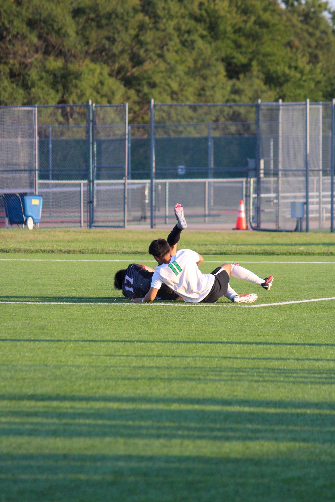 Boys Varsity soccer vs. Mazie High (Photos by Delainey Stephenson)