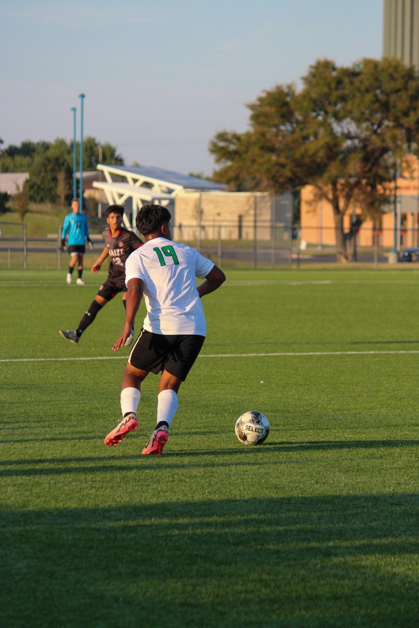 Boys Varsity soccer vs. Mazie High (Photos by Delainey Stephenson)