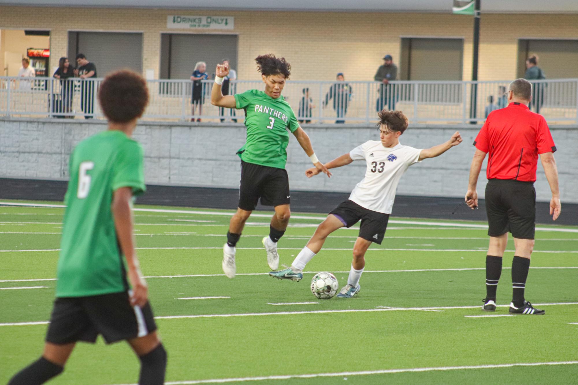 Boys Varsity Soccer vs. Goddard (Photos by Kaelyn Kissack)