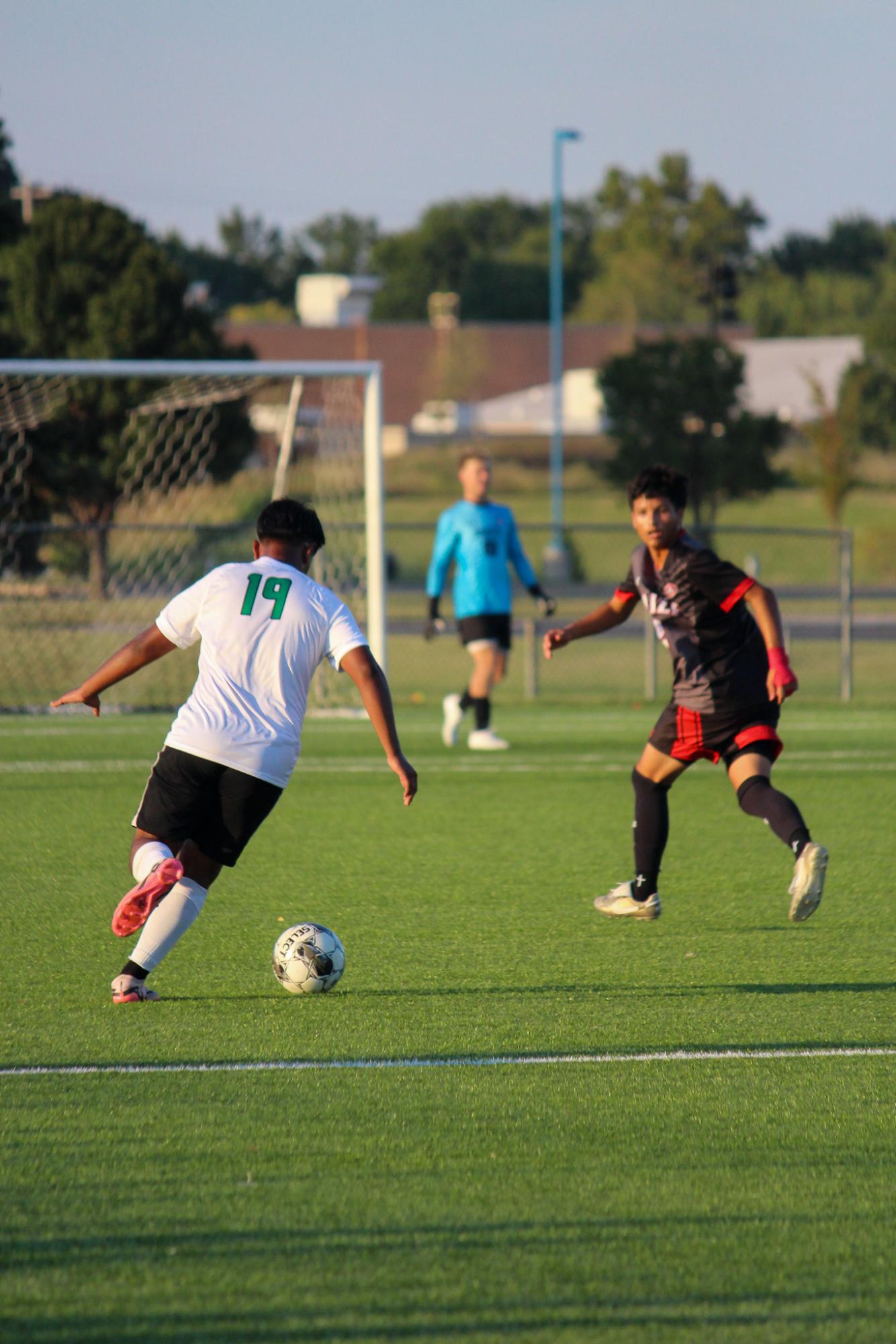 Boys Varsity soccer vs. Mazie High (Photos by Delainey Stephenson)