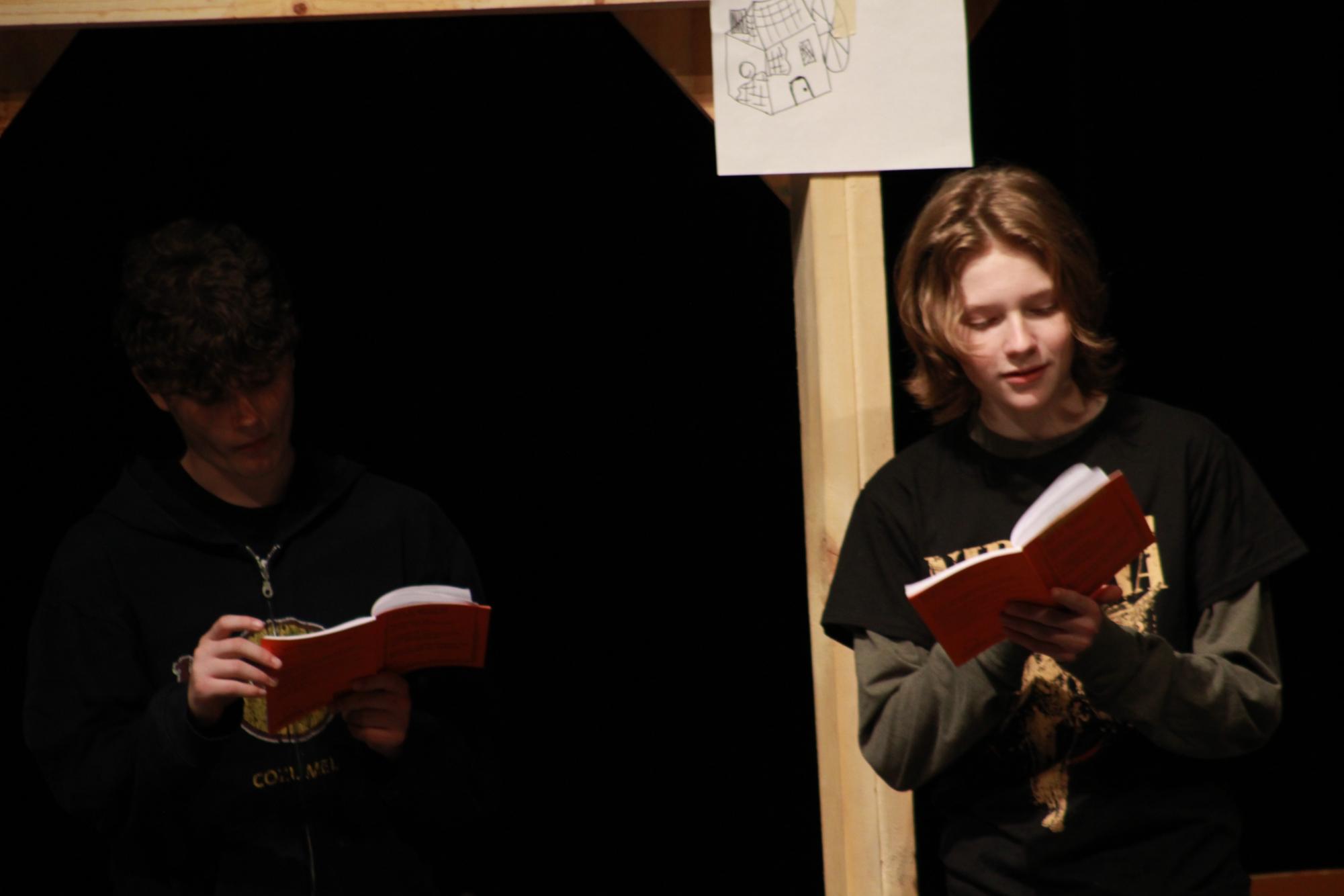 Drama Rehearsal (Photos by Bailey Sallman)