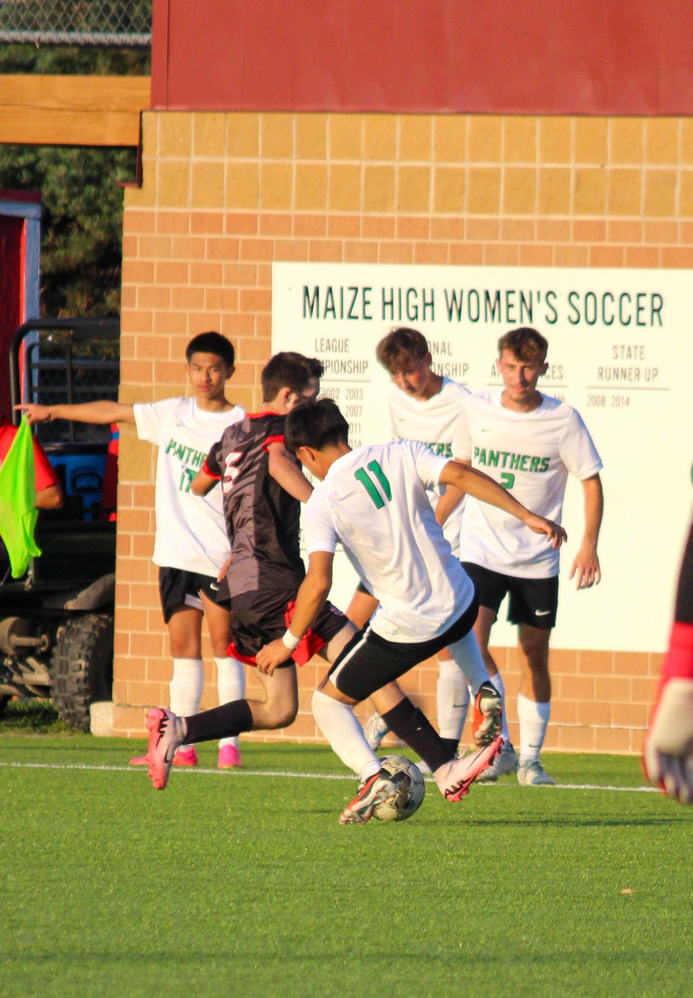 Boys Varsity soccer vs. Mazie High (Photos by Delainey Stephenson)