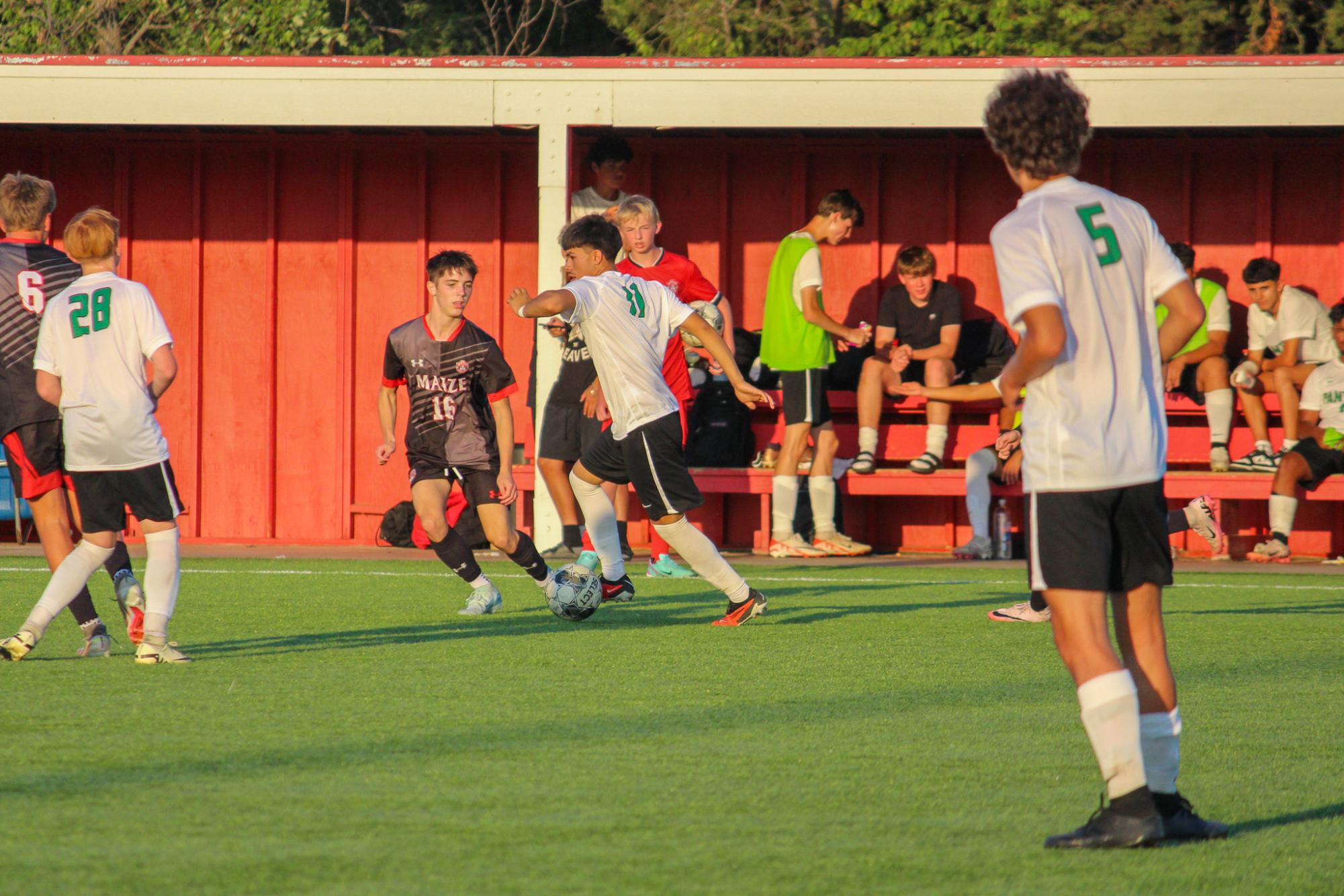 Boys Varsity soccer vs. Mazie High (Photos by Delainey Stephenson)