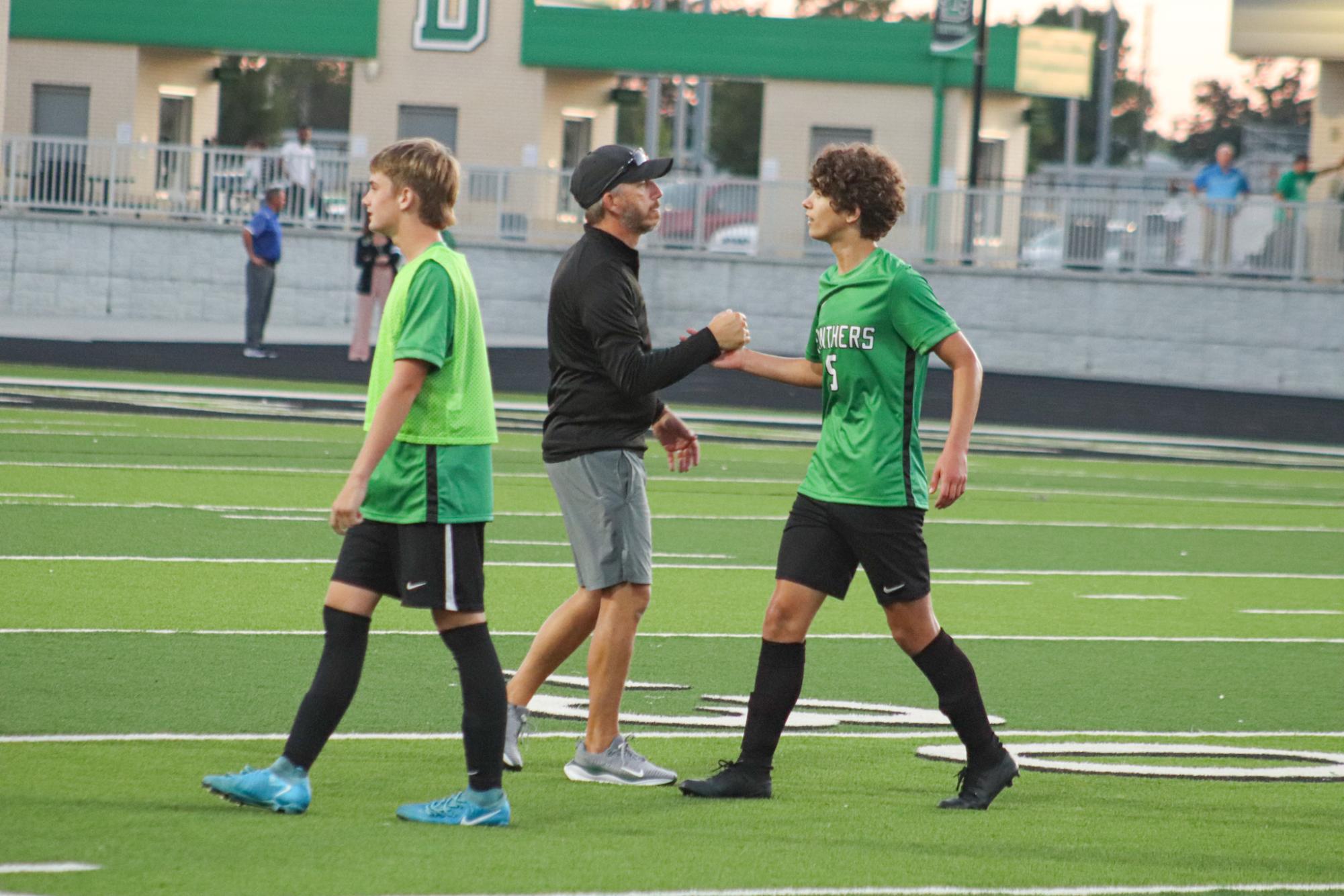 Boys Varsity Soccer vs. Goddard (Photos by Kaelyn Kissack)