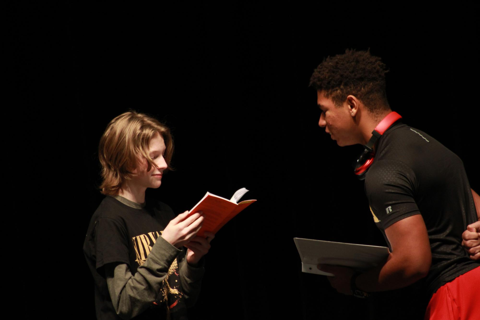 Drama Rehearsal (Photos by Bailey Sallman)