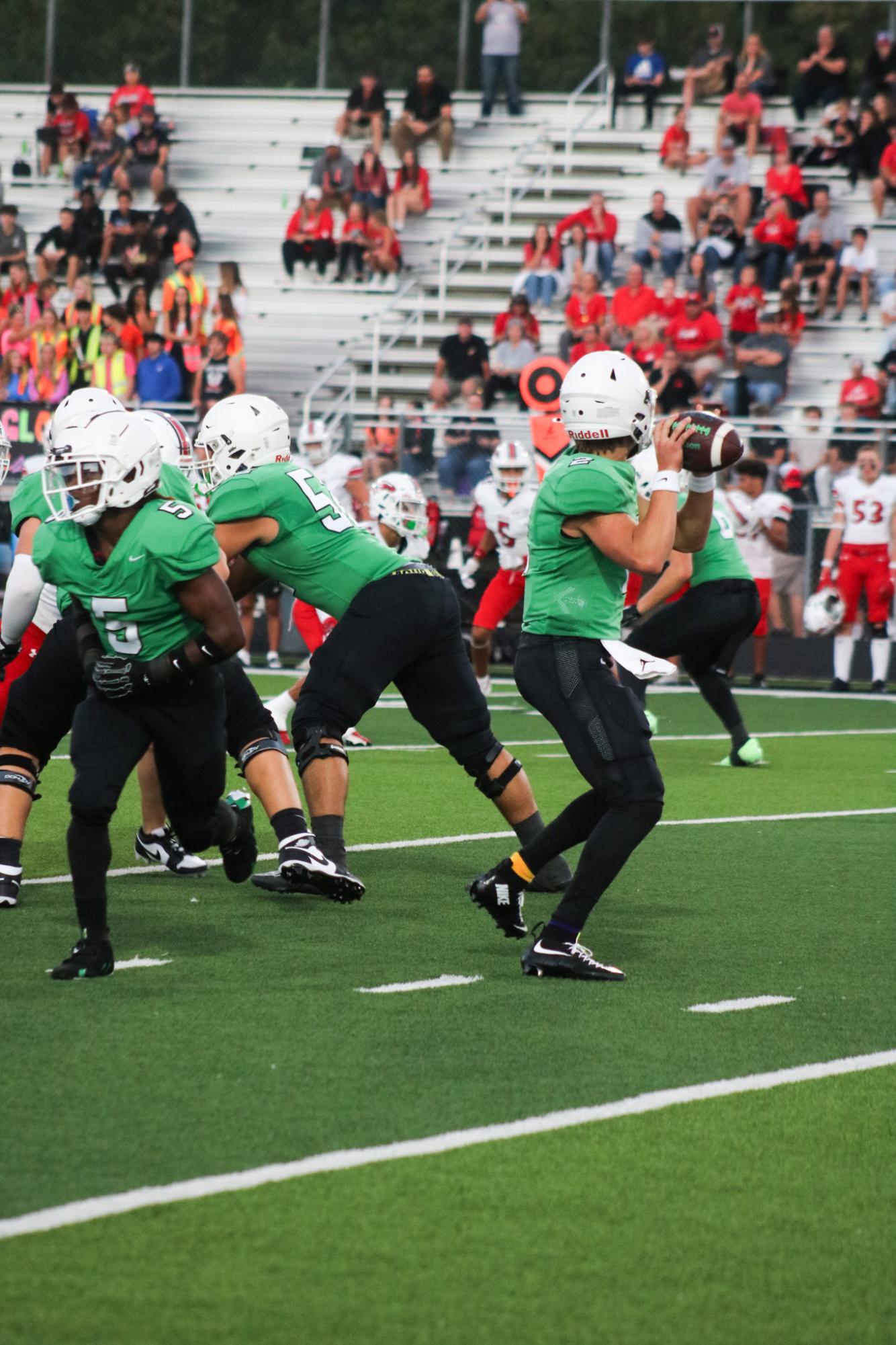 Football vs. Maize (Photos by Kaelyn Kissack)