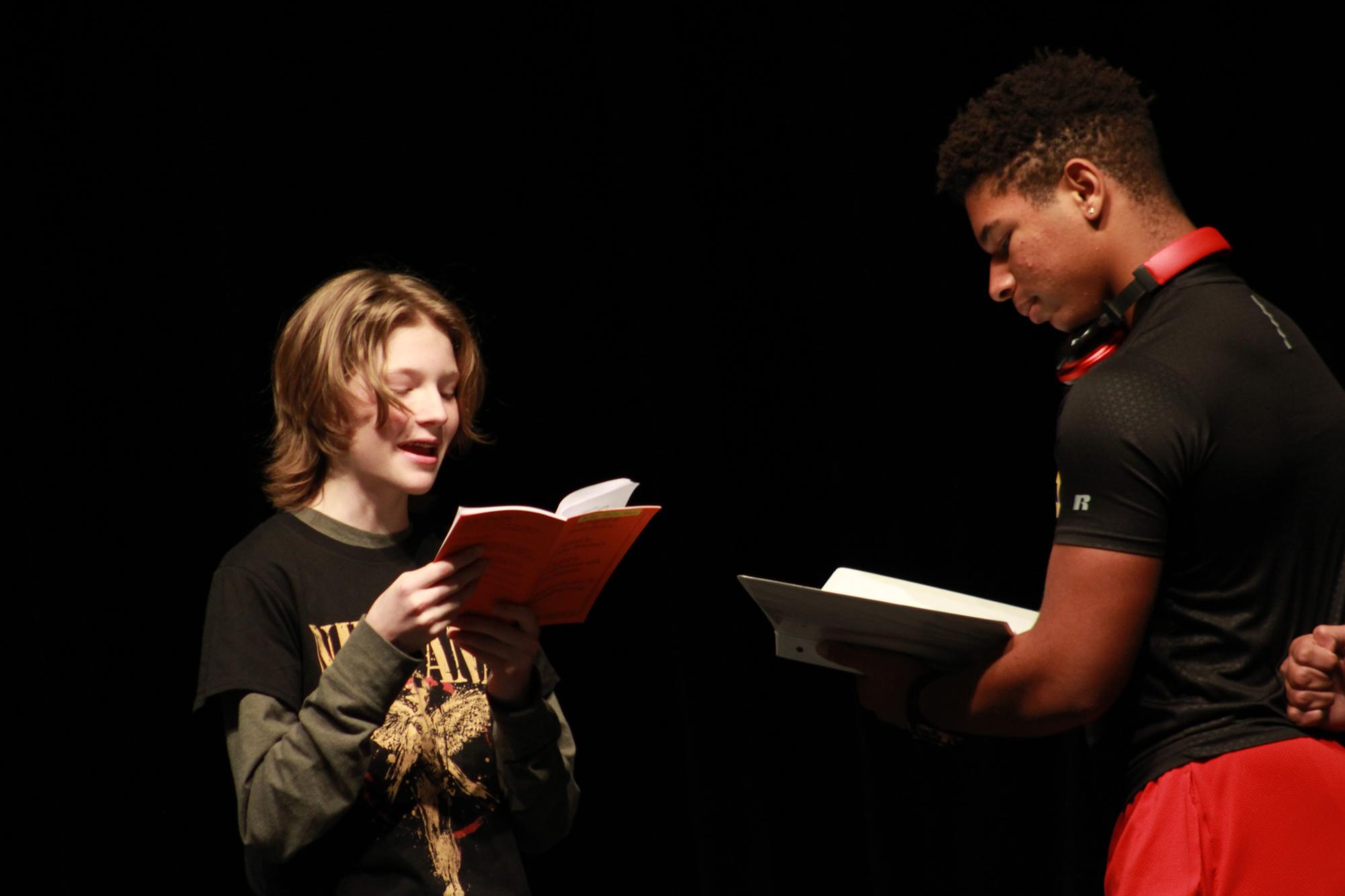 Drama Rehearsal (Photos by Bailey Sallman)