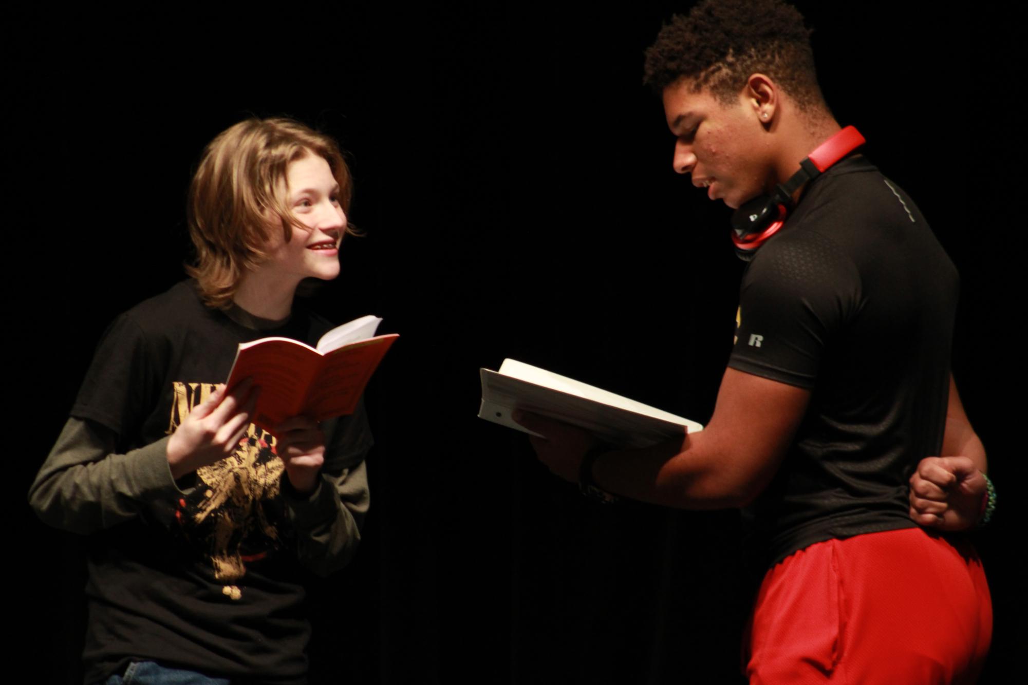 Drama Rehearsal (Photos by Bailey Sallman)