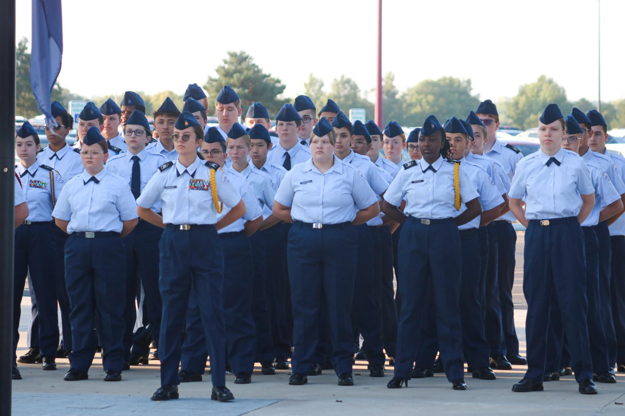 AFJROTC 9/11 Memorial Ceremony (Photos by Kaelyn Kissack)