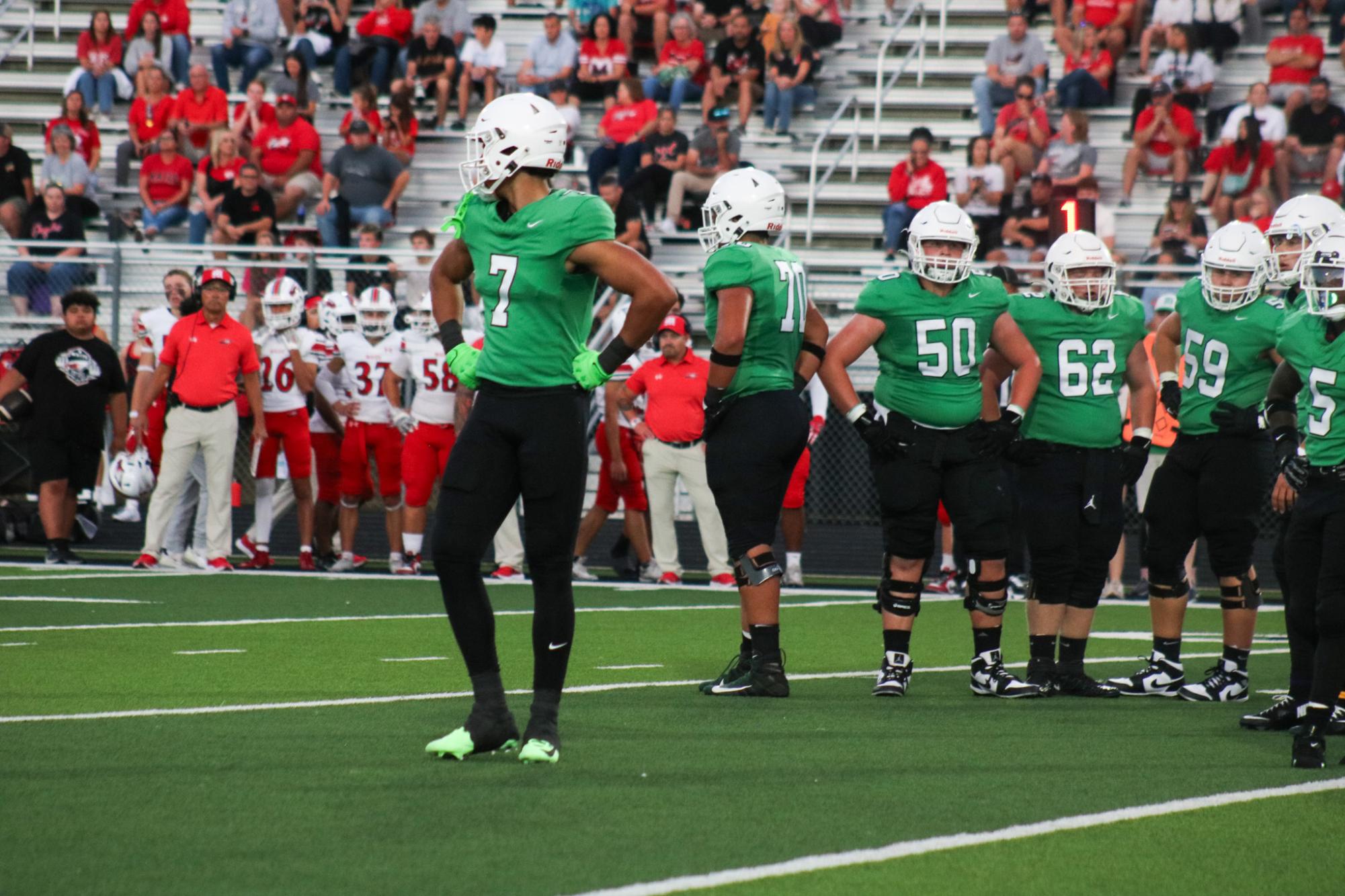 Football vs. Maize (Photos by Kaelyn Kissack)