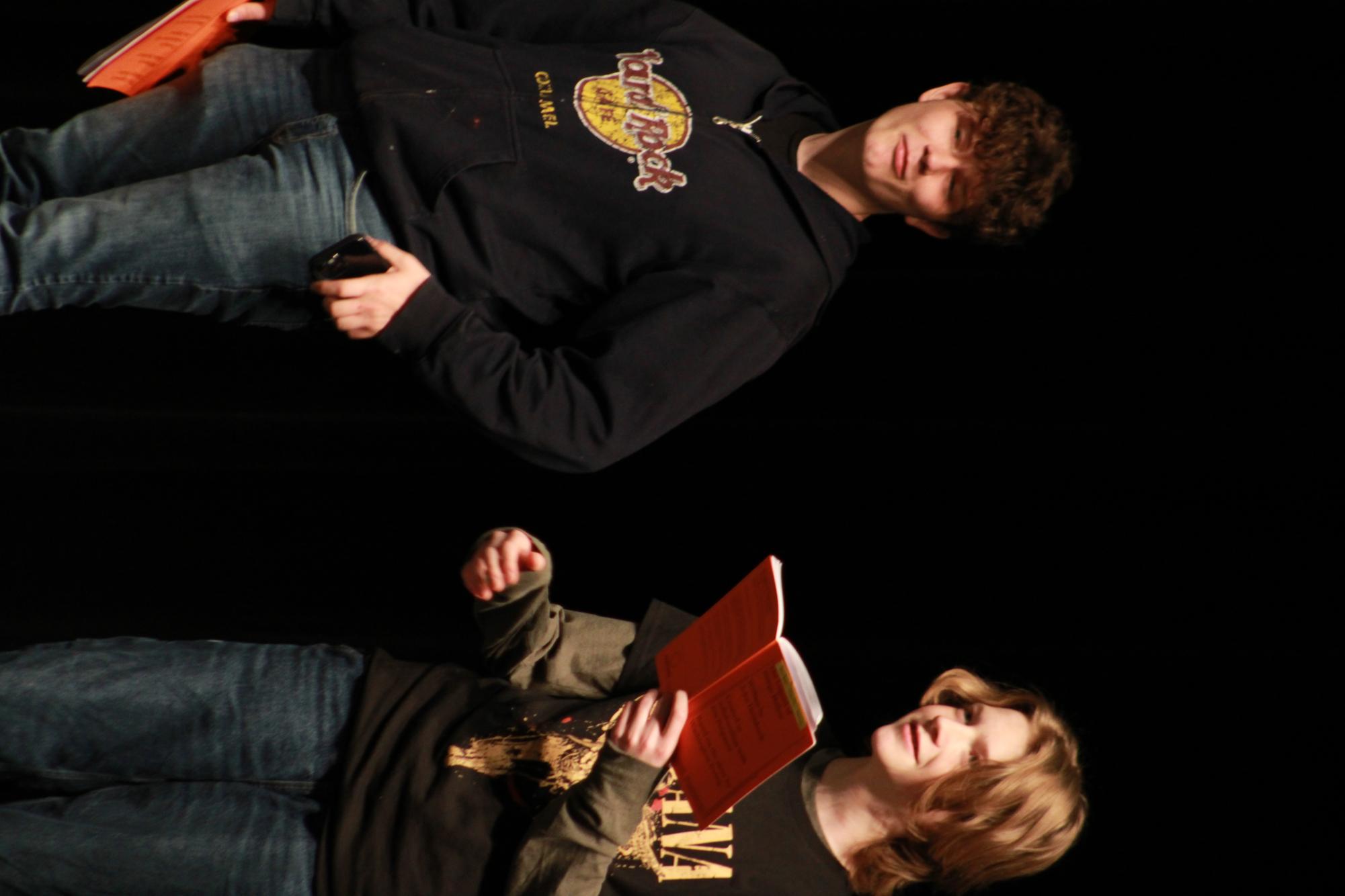 Drama Rehearsal (Photos by Bailey Sallman)