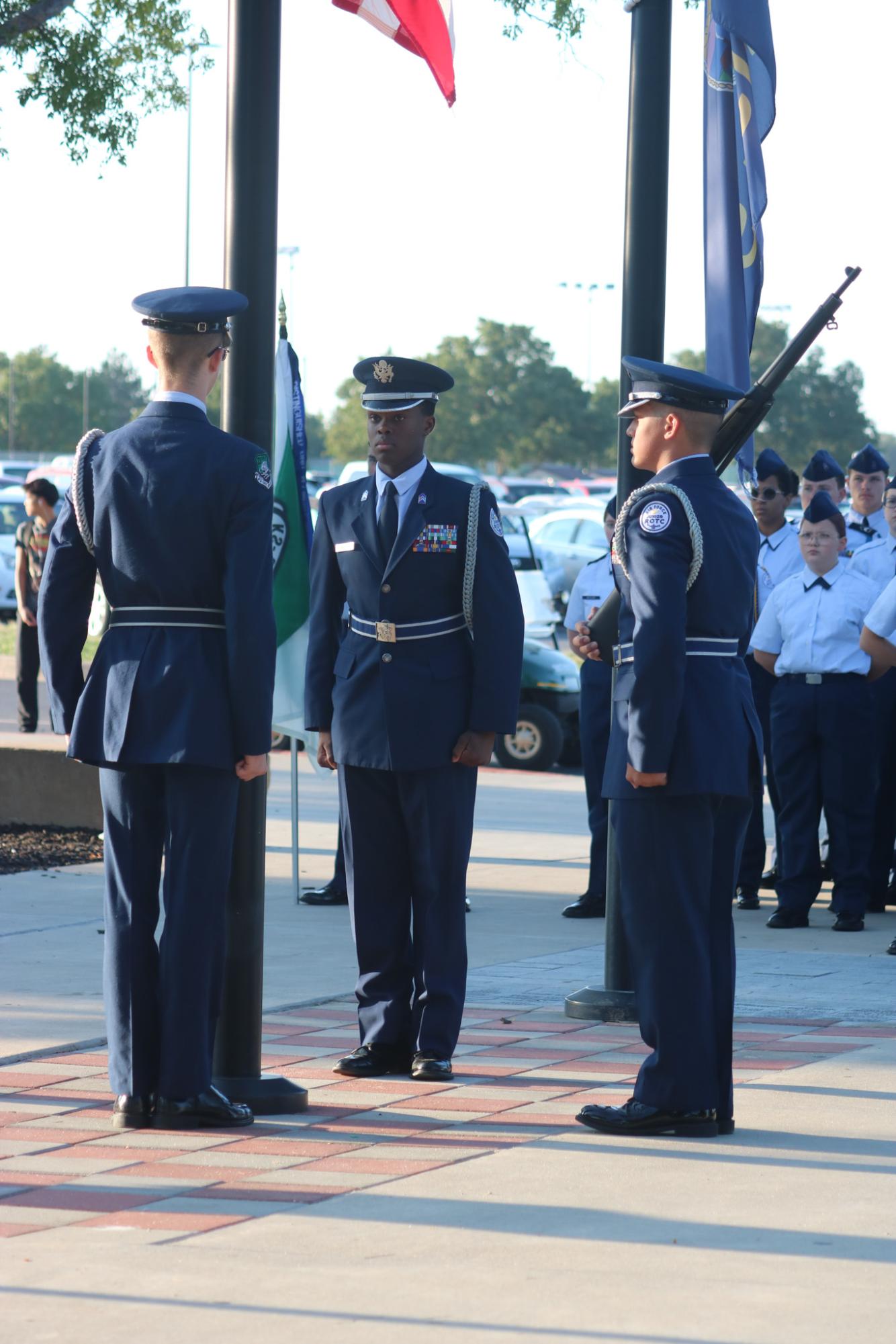 AFJROTC 9/11 Memorial Ceremony (Photos by Kaelyn Kissack)