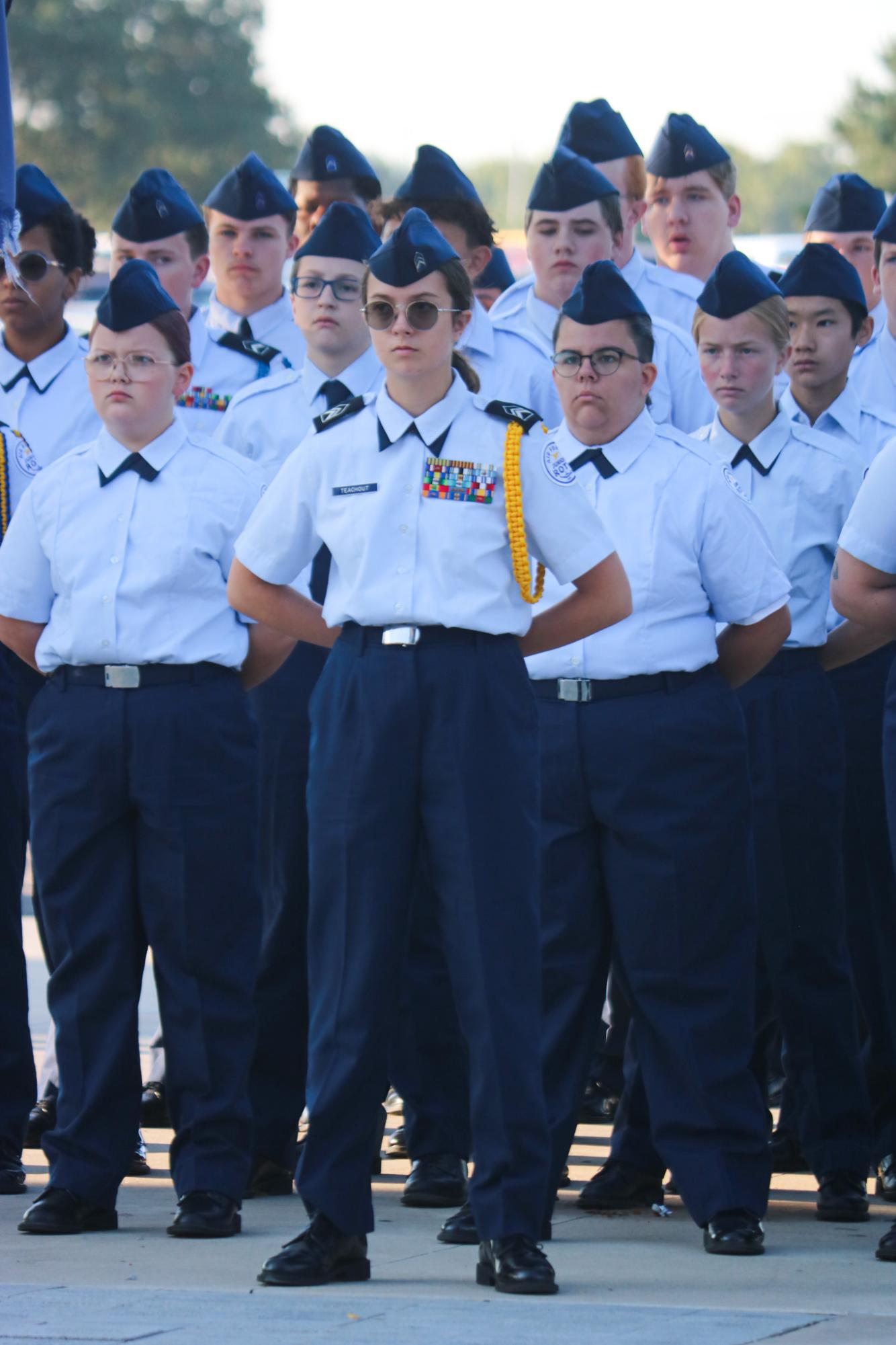 AFJROTC 9/11 Memorial Ceremony (Photos by Kaelyn Kissack)