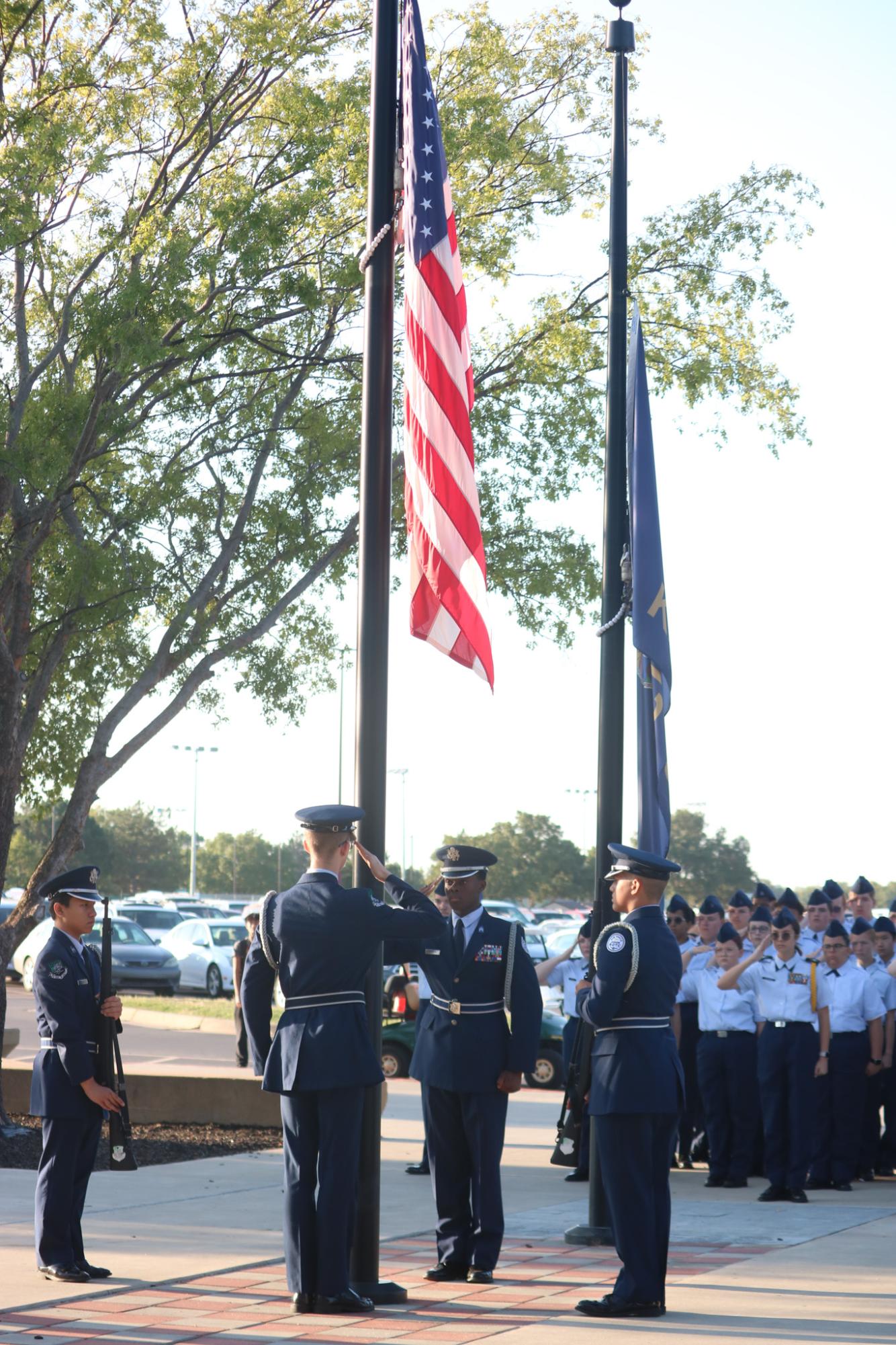 AFJROTC 9/11 Memorial Ceremony (Photos by Kaelyn Kissack)