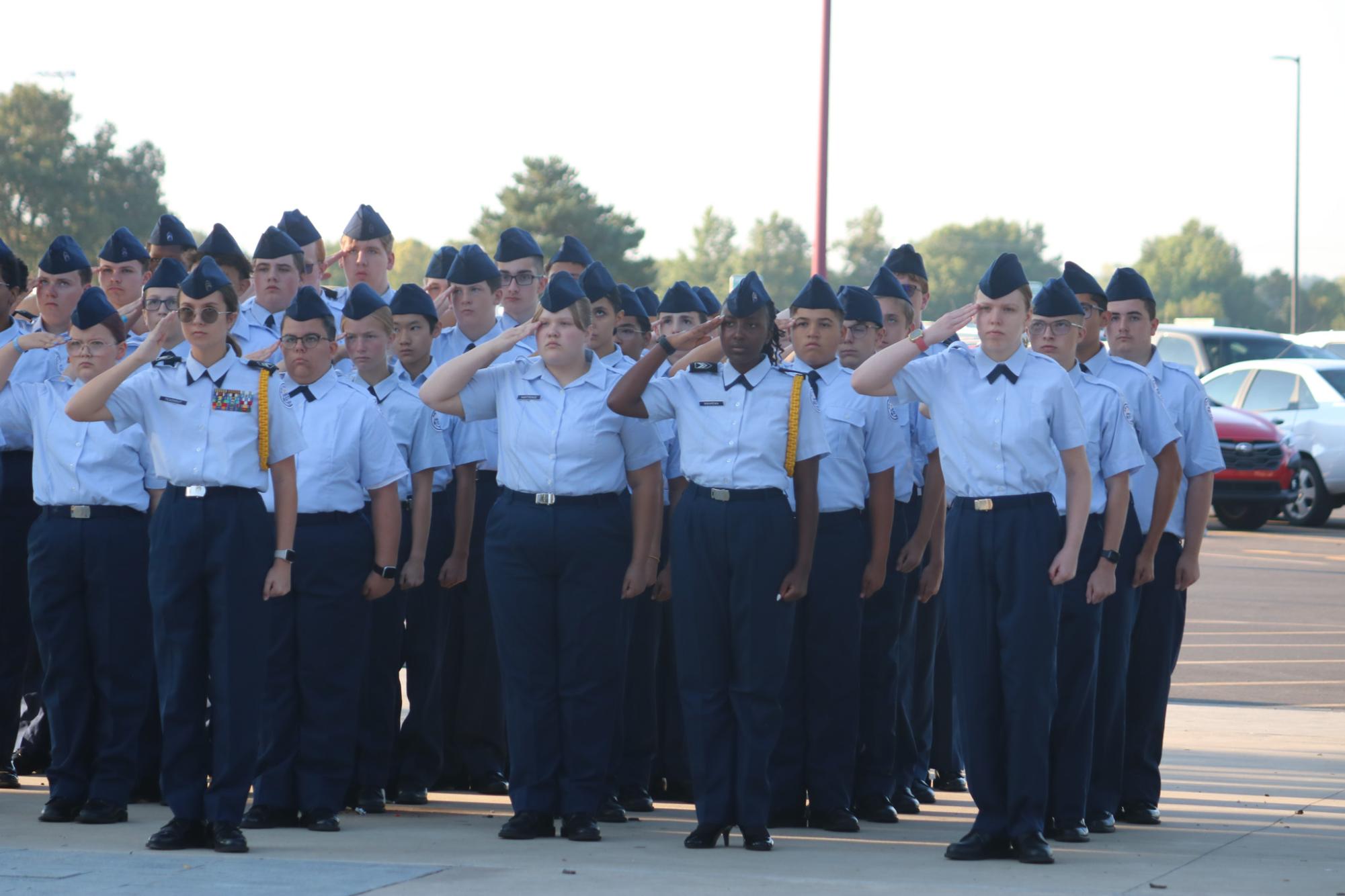 AFJROTC 9/11 Memorial Ceremony (Photos by Kaelyn Kissack)