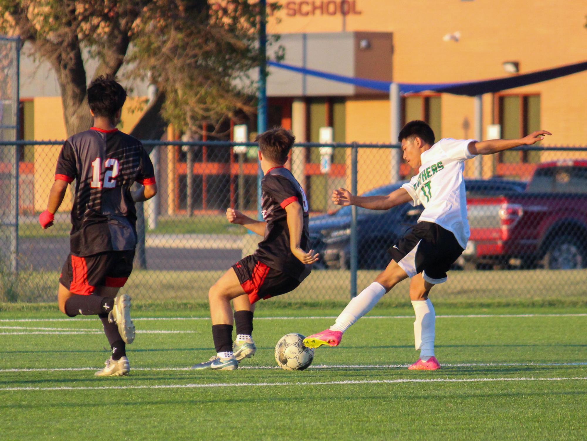 Boys Varsity soccer vs. Mazie High (Photos by Delainey Stephenson)