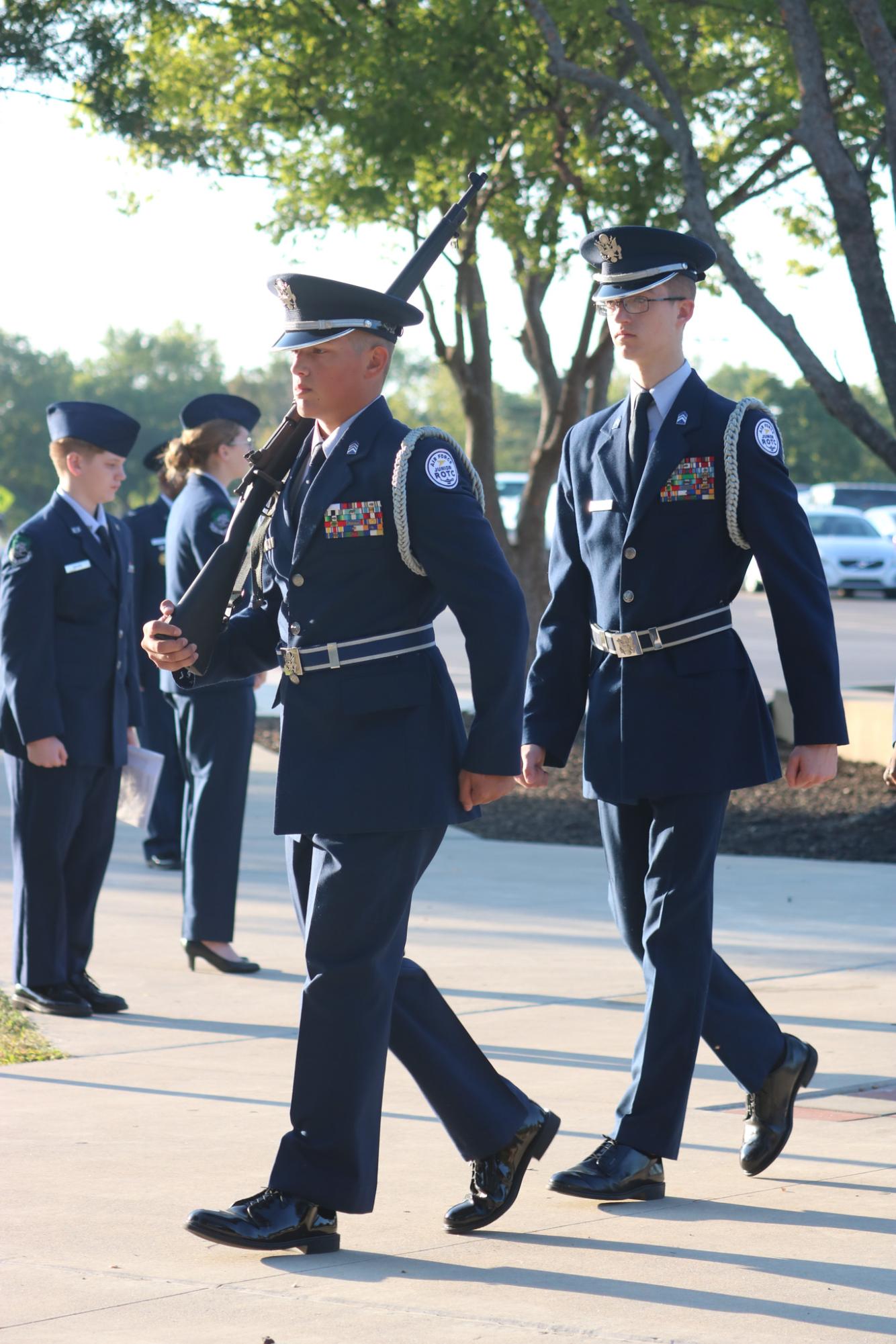 AFJROTC 9/11 Memorial Ceremony (Photos by Kaelyn Kissack)