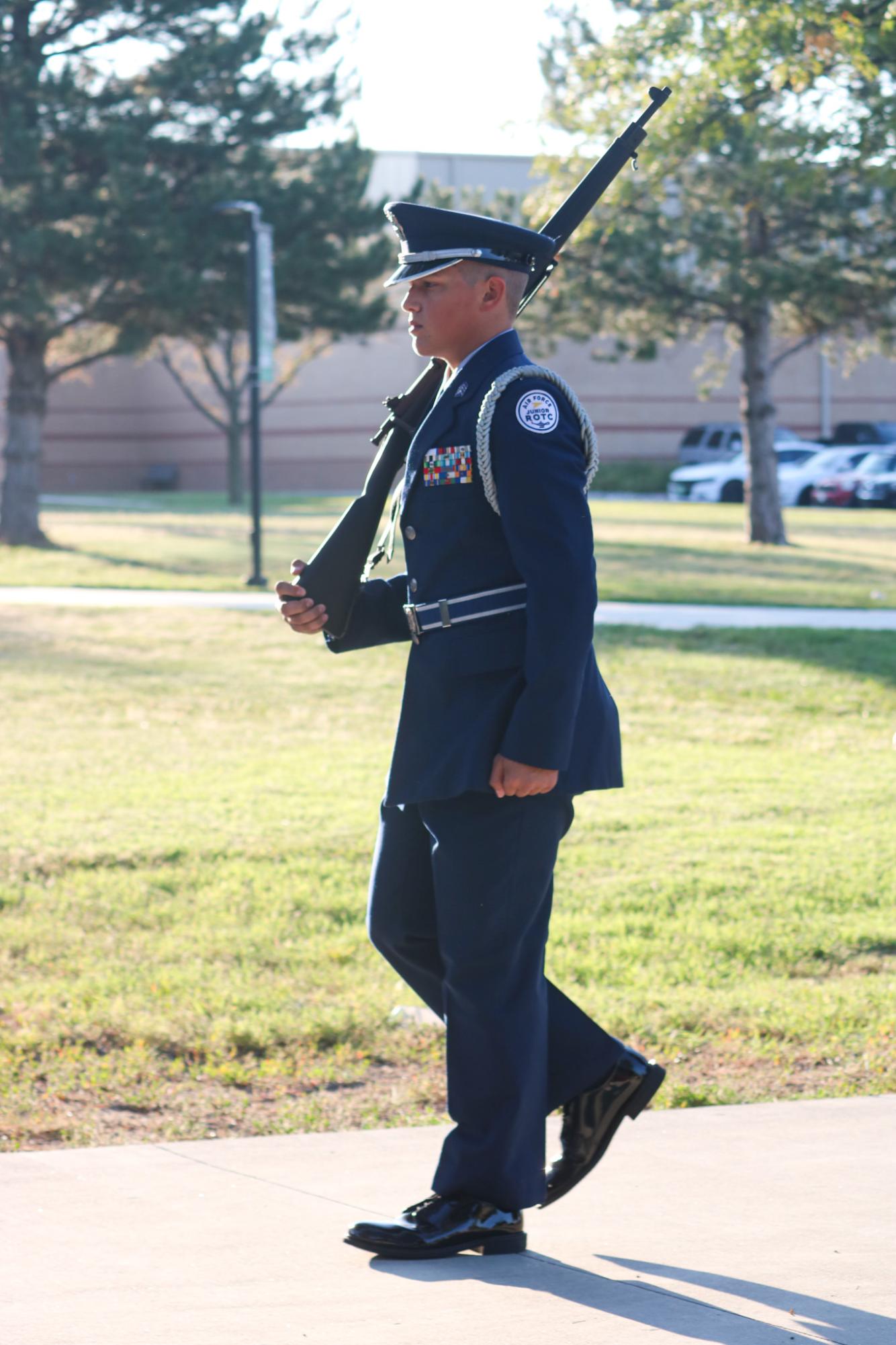 AFJROTC 9/11 Memorial Ceremony (Photos by Kaelyn Kissack)