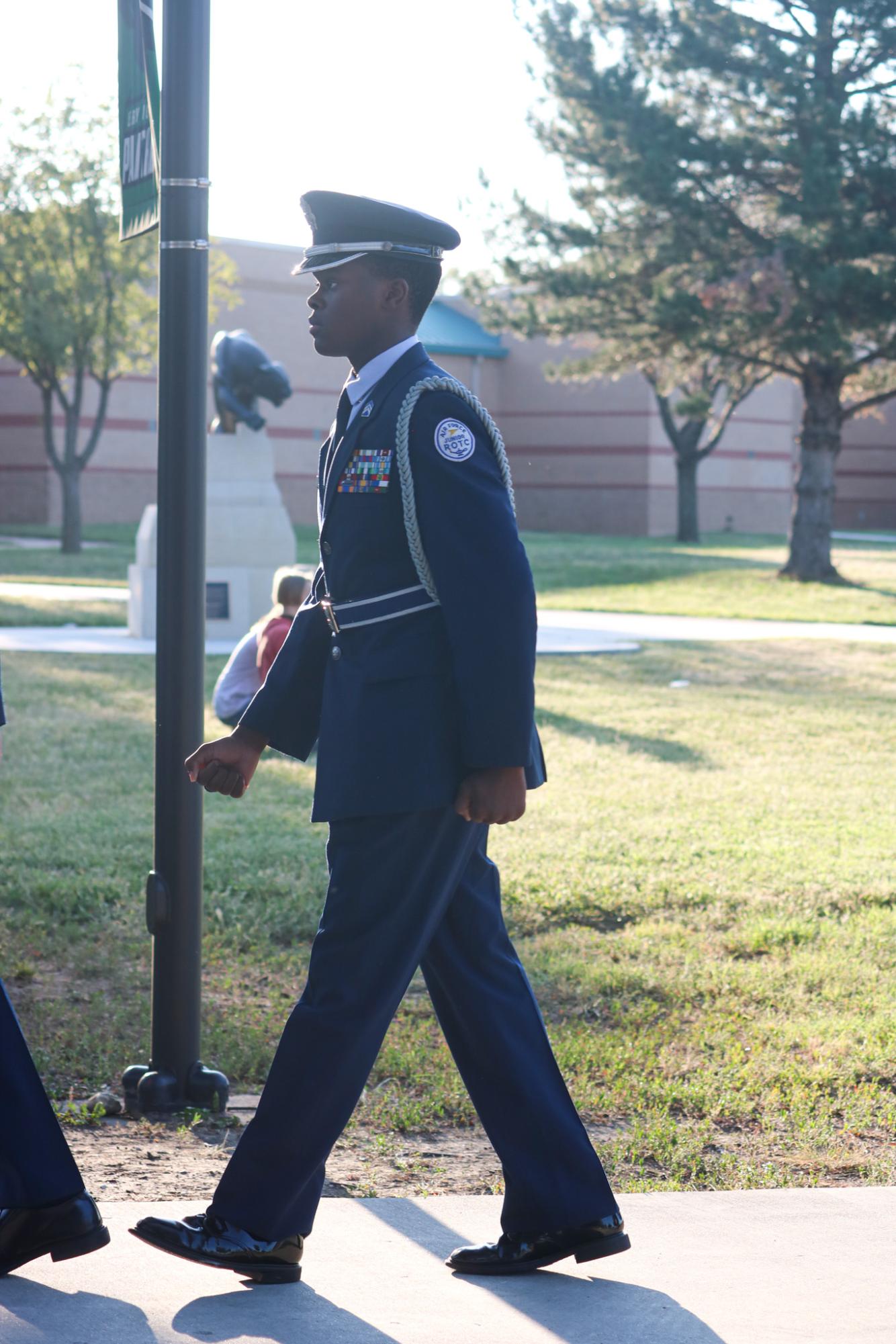 AFJROTC 9/11 Memorial Ceremony (Photos by Kaelyn Kissack)