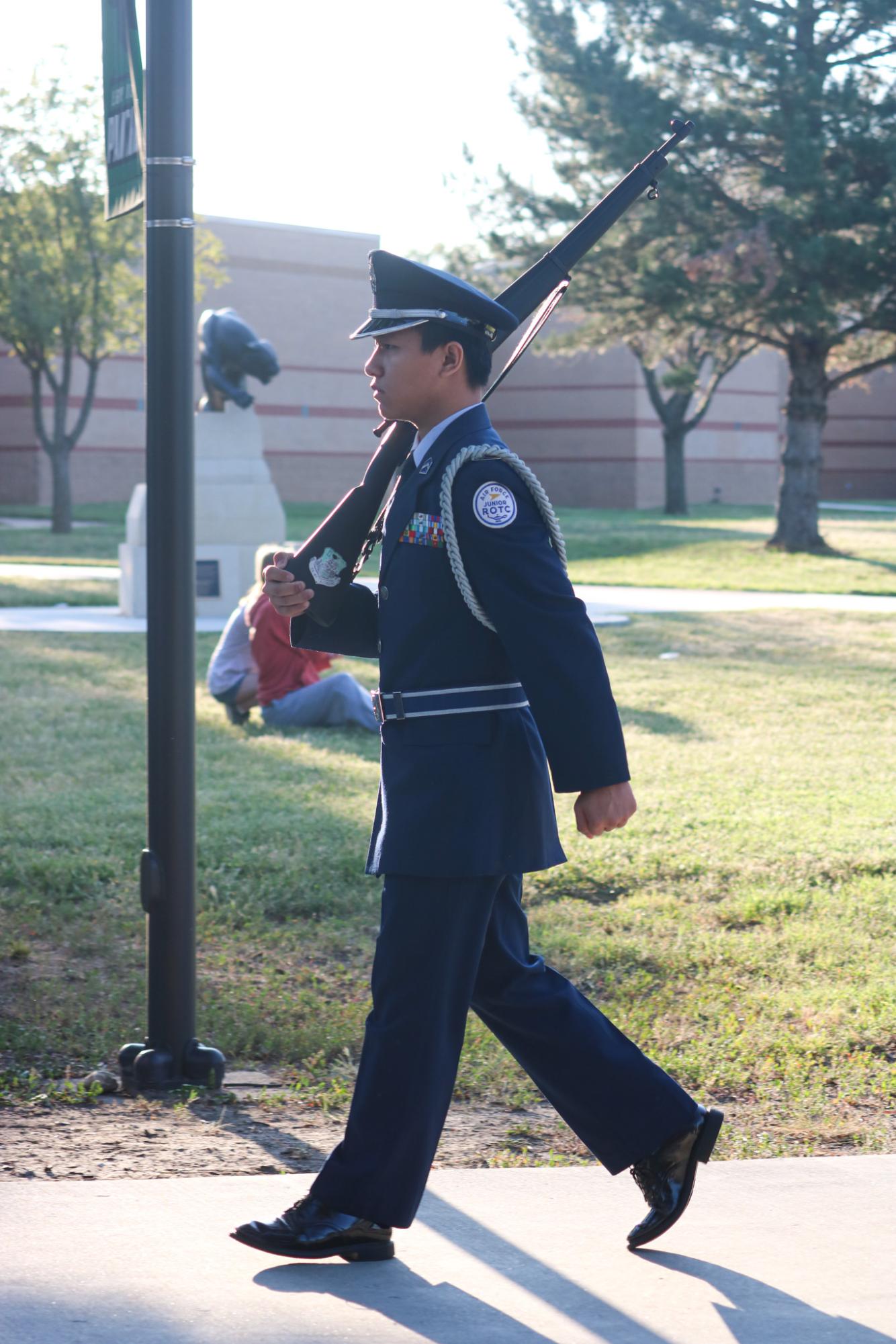 AFJROTC 9/11 Memorial Ceremony (Photos by Kaelyn Kissack)