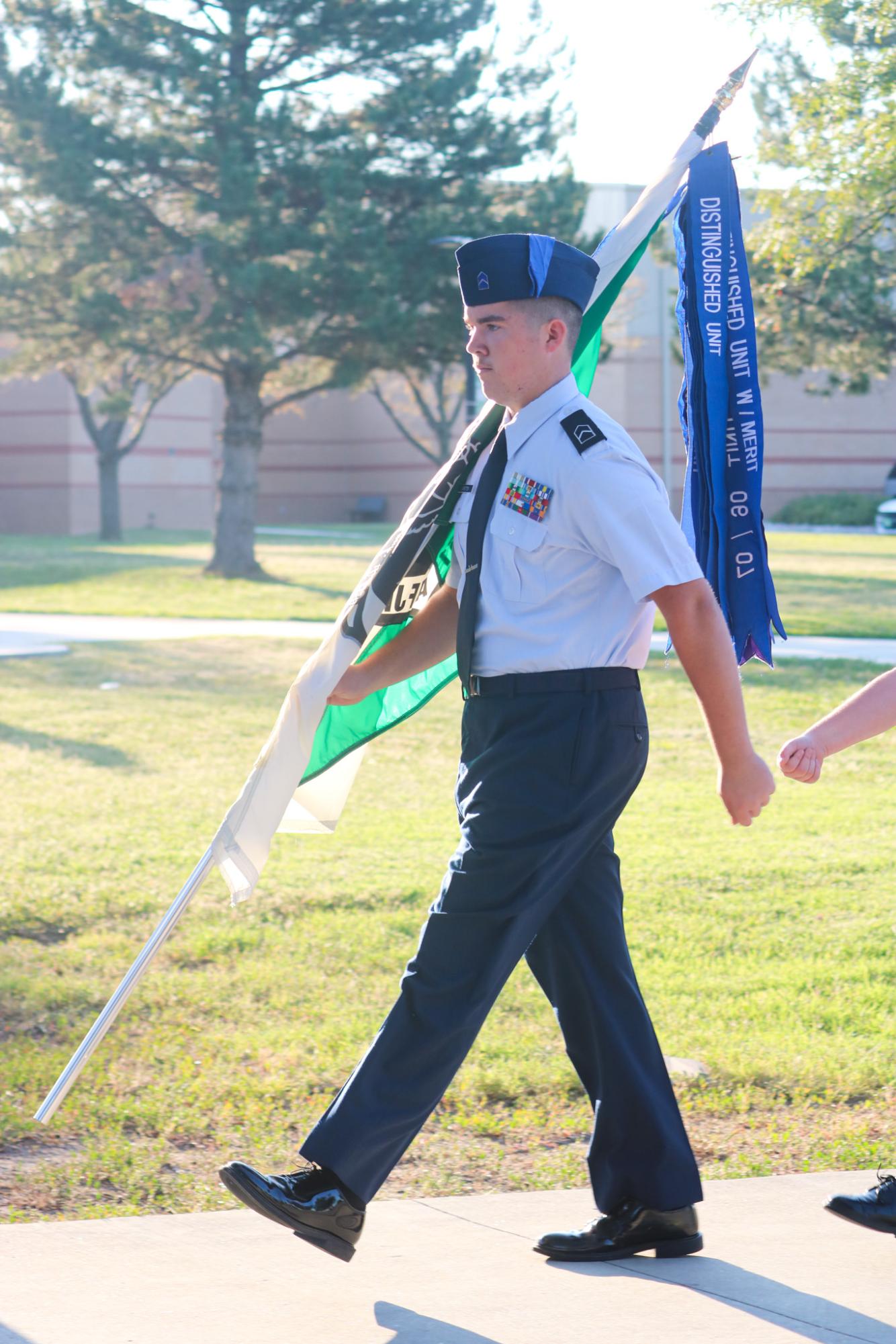 AFJROTC 9/11 Memorial Ceremony (Photos by Kaelyn Kissack)