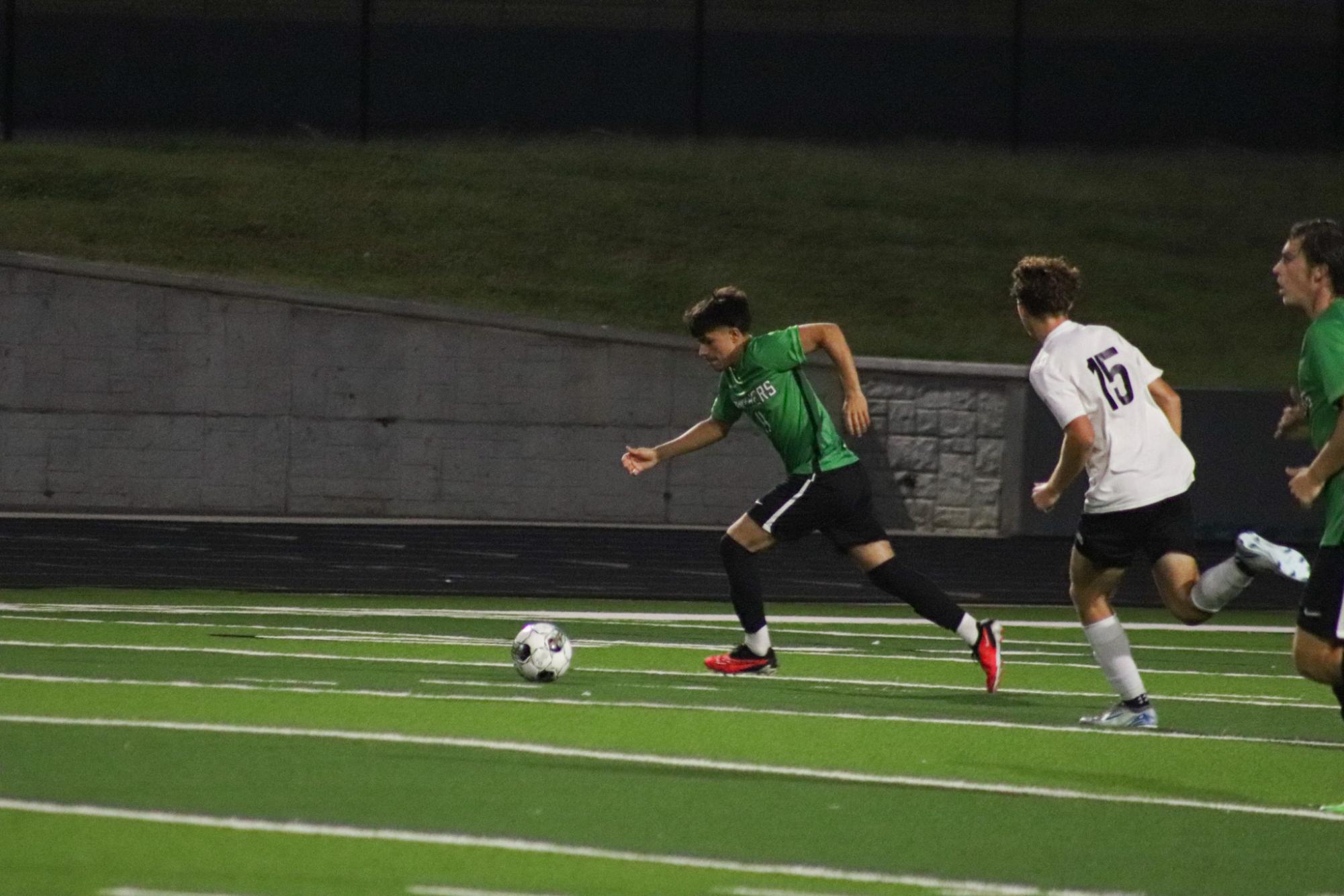 Boys Varsity Soccer vs. Goddard (Photos by Kaelyn Kissack)