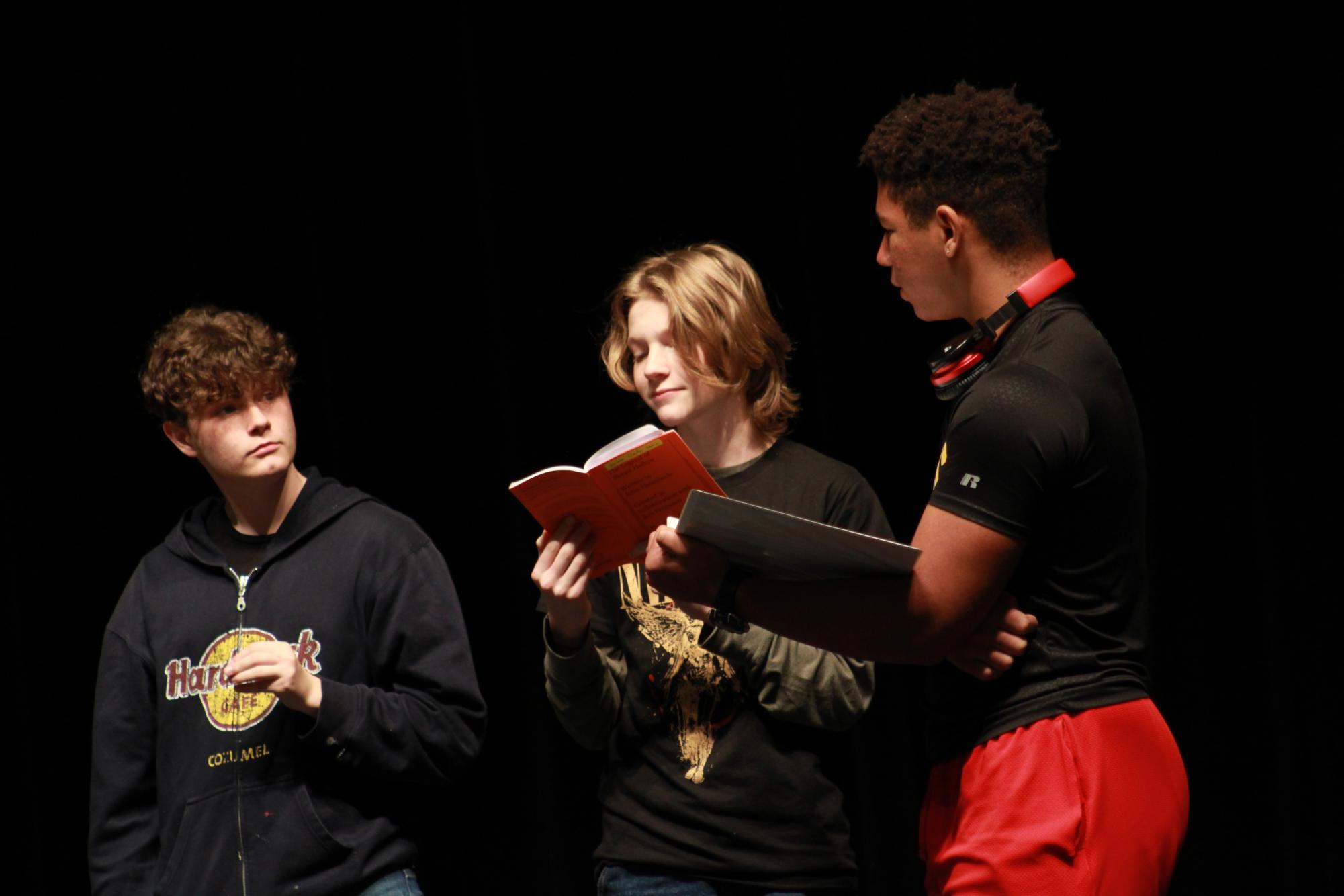 Drama Rehearsal (Photos by Bailey Sallman)